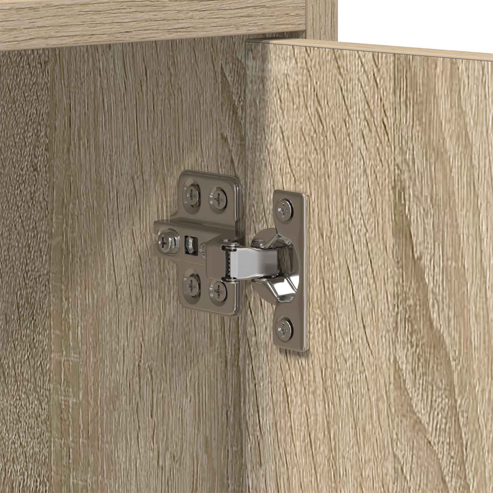 Meuble TV 130 x 33 x 47 cm Chêne Sonoma Bois d'ingénierie