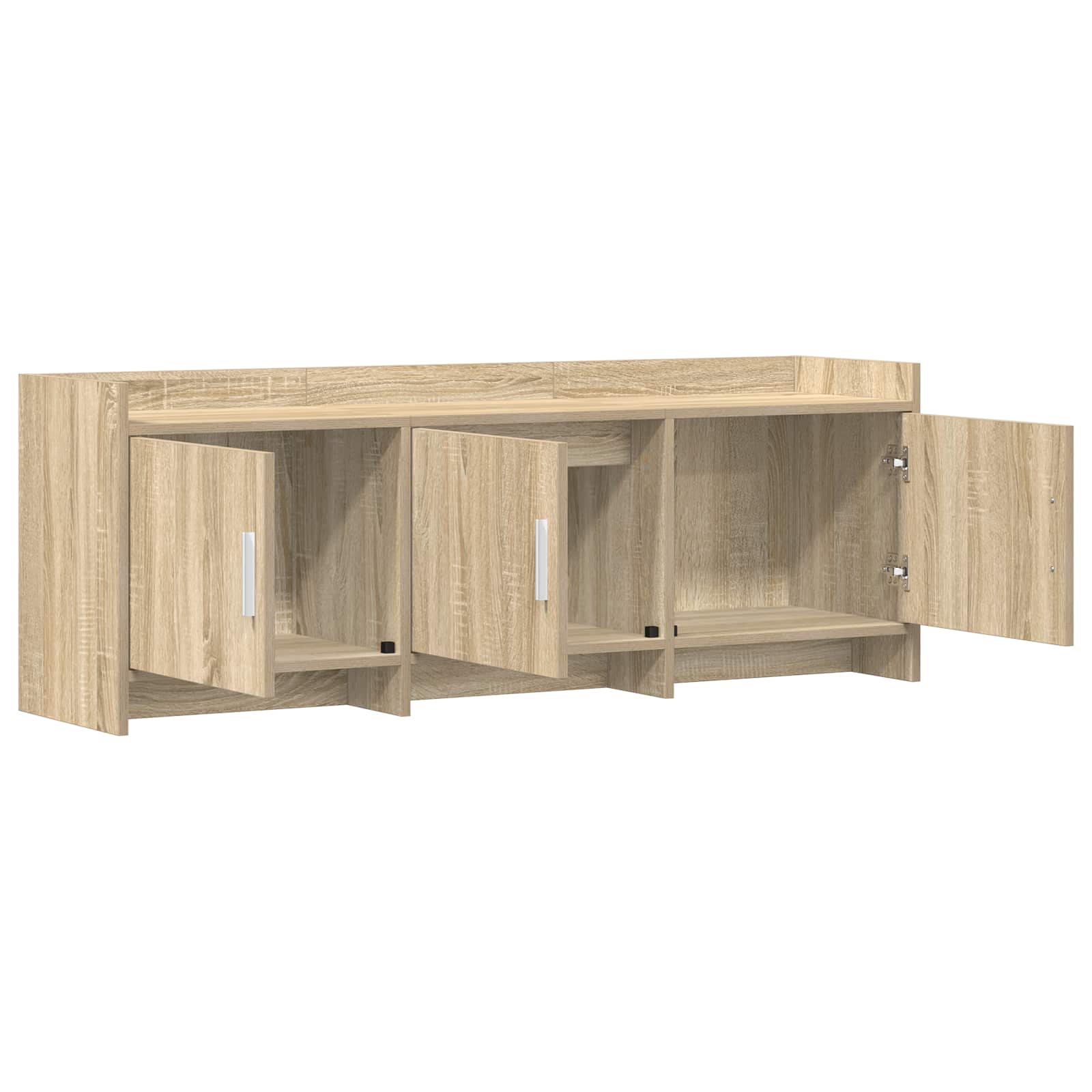 Meuble TV 130 x 33 x 47 cm Chêne Sonoma Bois d'ingénierie