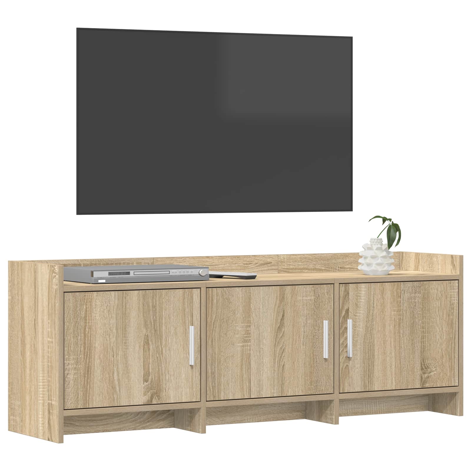 Meuble TV 130 x 33 x 47 cm Chêne Sonoma Bois d'ingénierie