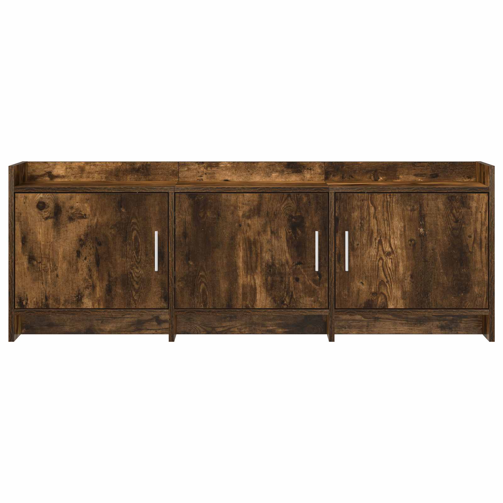 Meuble TV 130 x 33 x 47 cm Chêne fumé Bois d'ingénierie