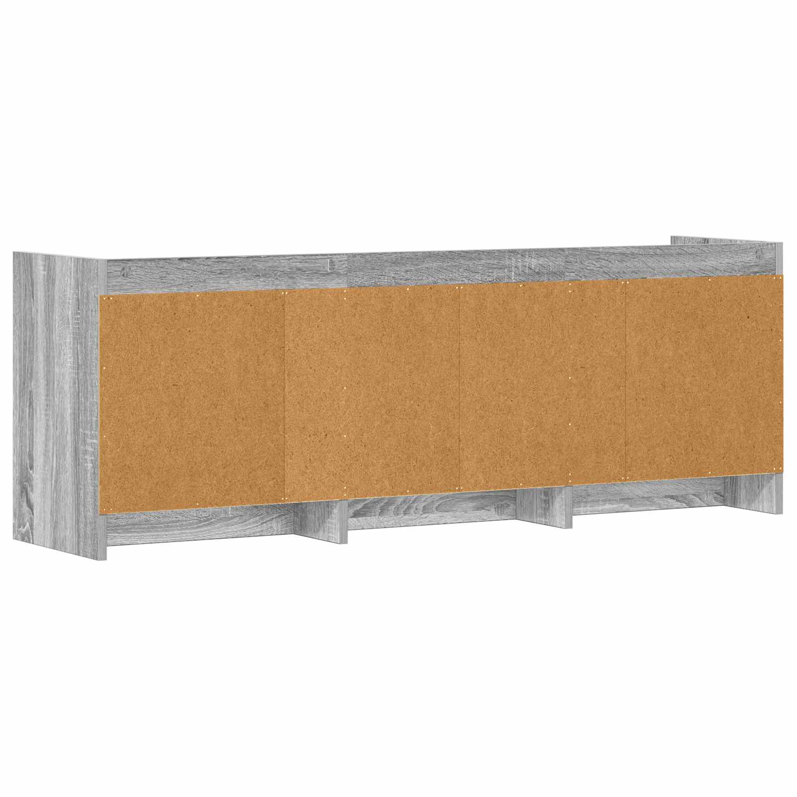 Meuble TV 130 x 33 x 47 cm Sonoma gris Bois d'ingénierie