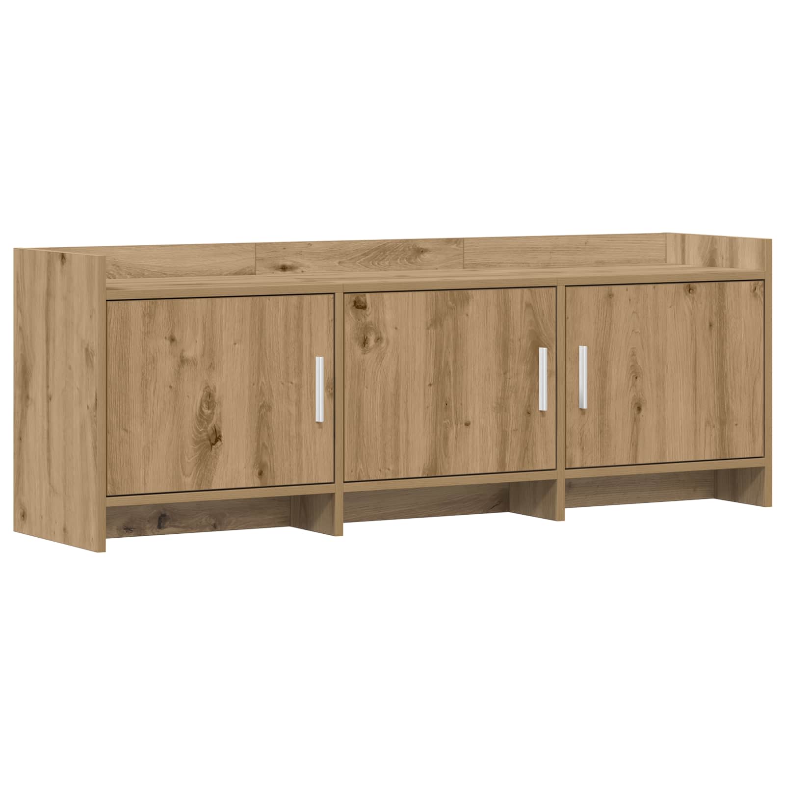 Meuble TV 130 x 33 x 47 cm Chêne artisanal Bois d'ingénierie