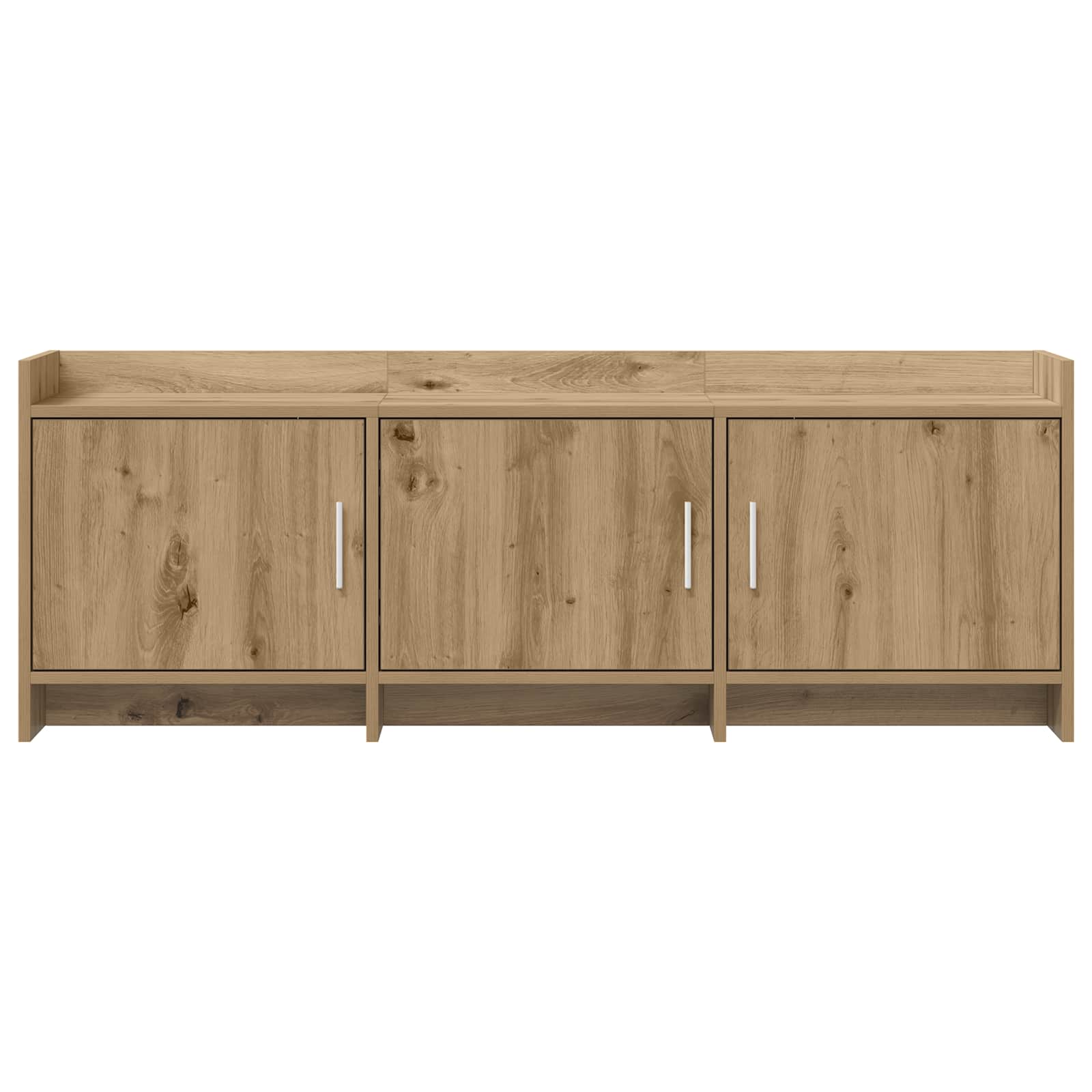 Meuble TV 130 x 33 x 47 cm Chêne artisanal Bois d'ingénierie