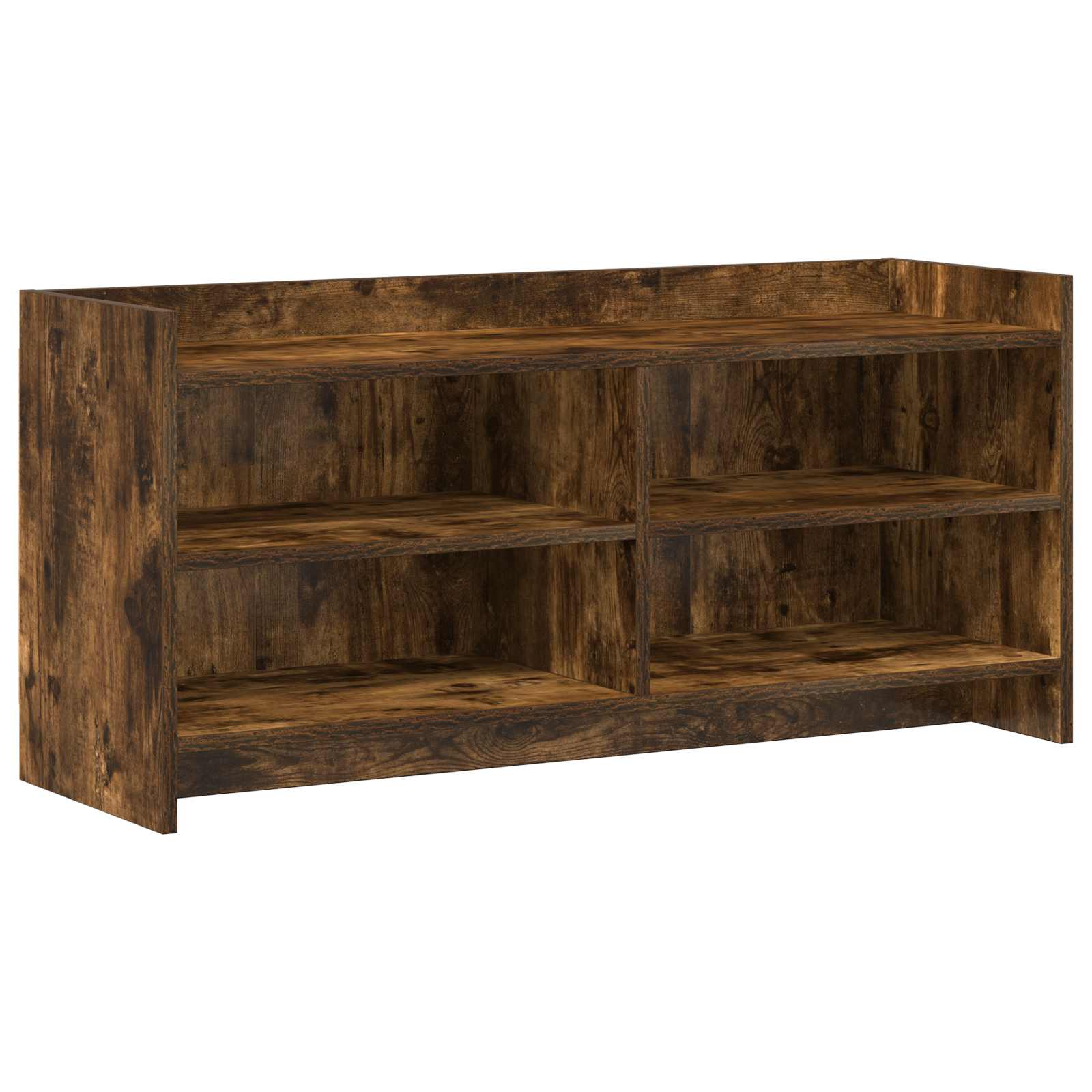 Meuble TV 100 x 33 x 47 cm Chêne fumé Bois d'ingénierie