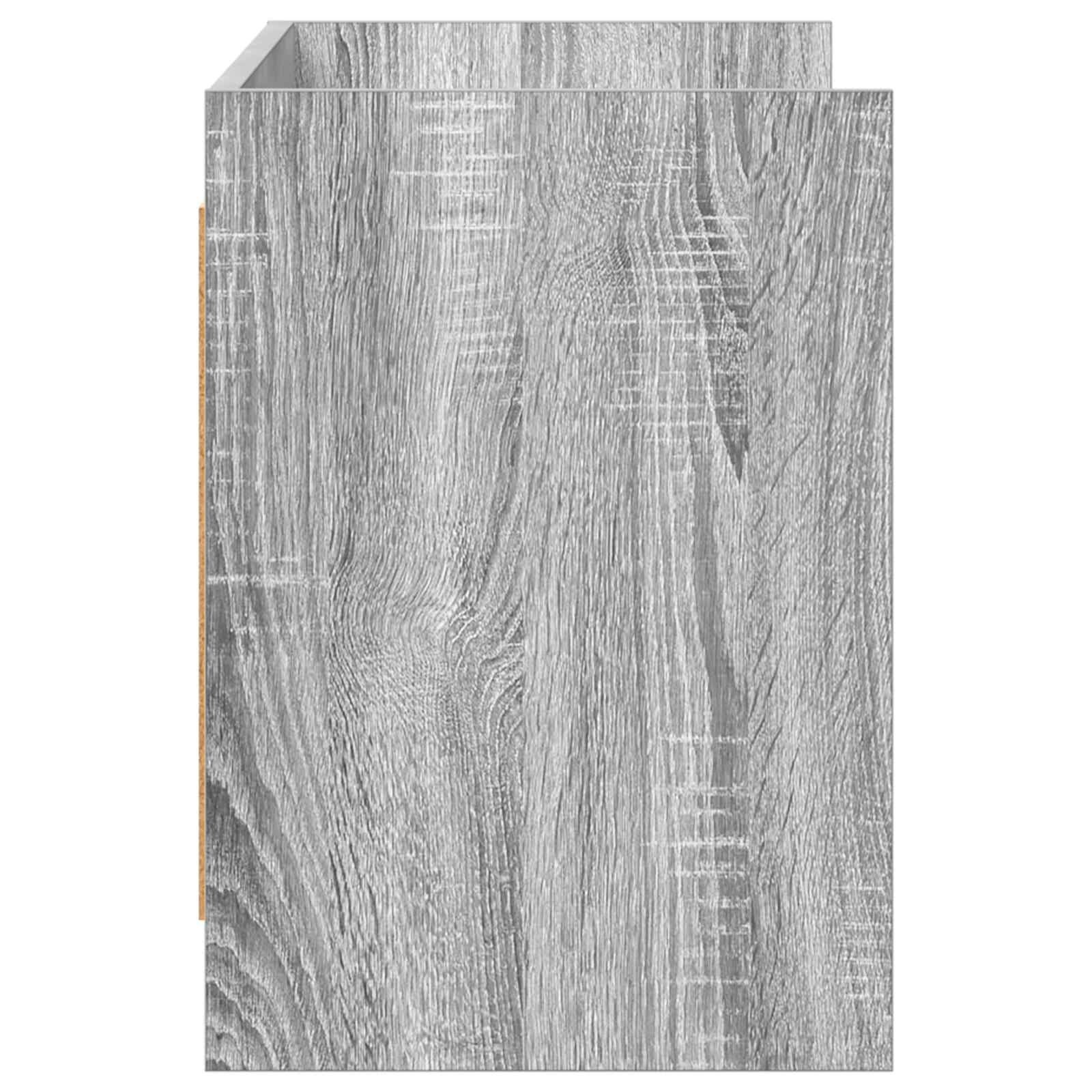Meuble TV 100 x 33 x 47 cm Sonoma gris Bois d'ingénierie