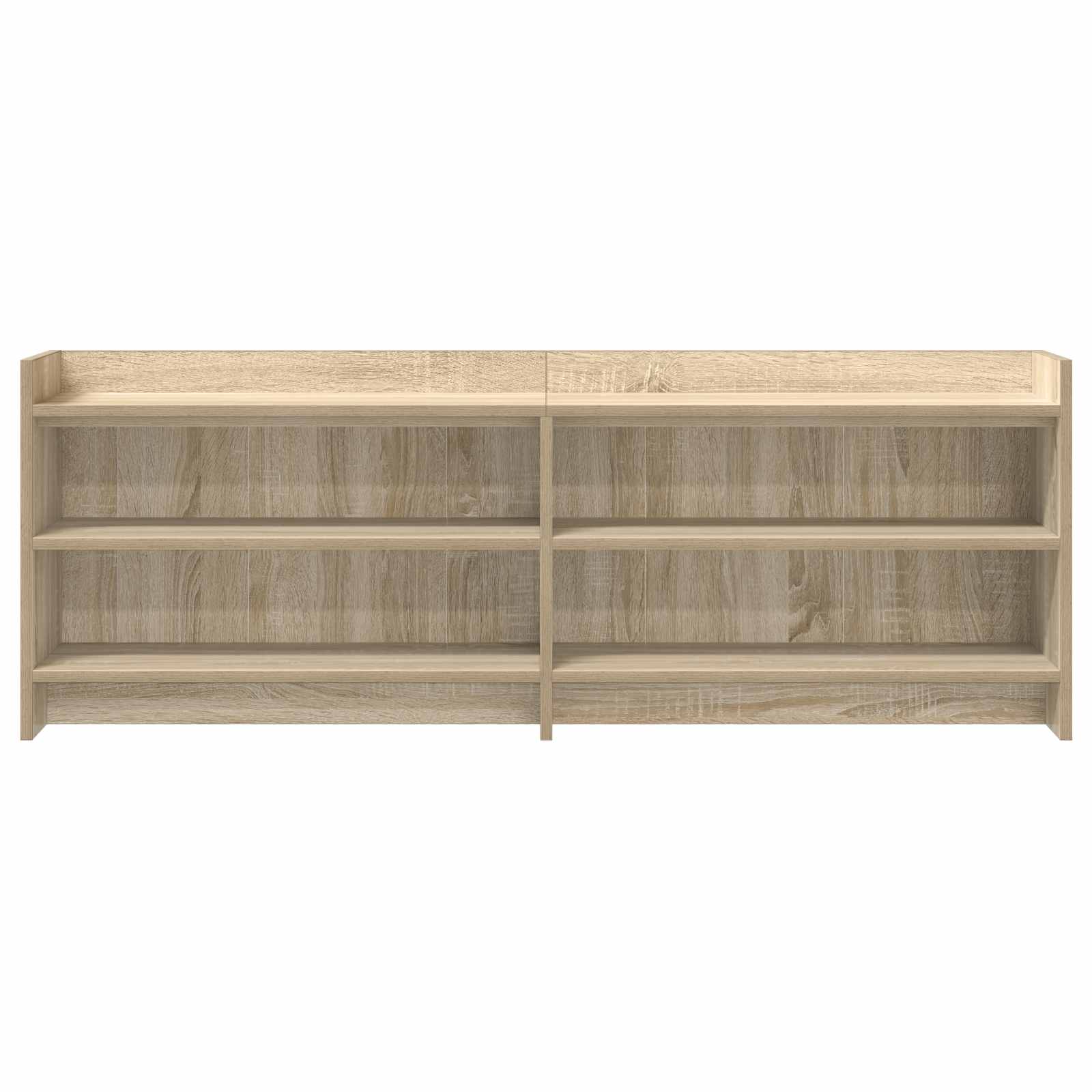 Meuble TV 135 x 33 x 47 cm Chêne Sonoma Bois d'ingénierie