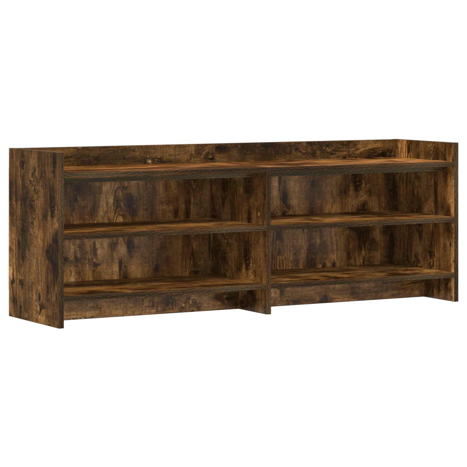 Meuble TV 135 x 33 x 47 cm Chêne fumé Bois d'ingénierie
