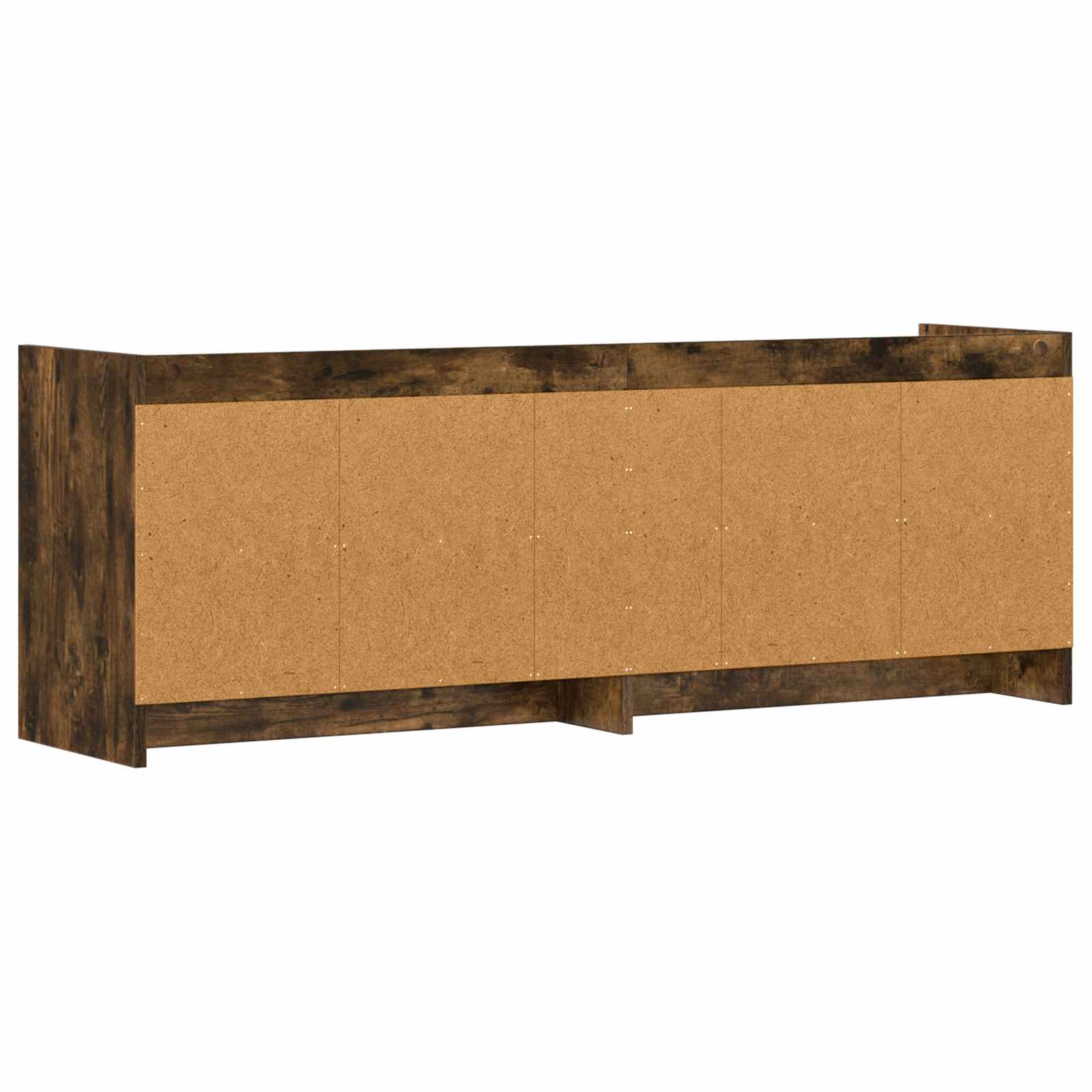 Meuble TV 135 x 33 x 47 cm Chêne fumé Bois d'ingénierie