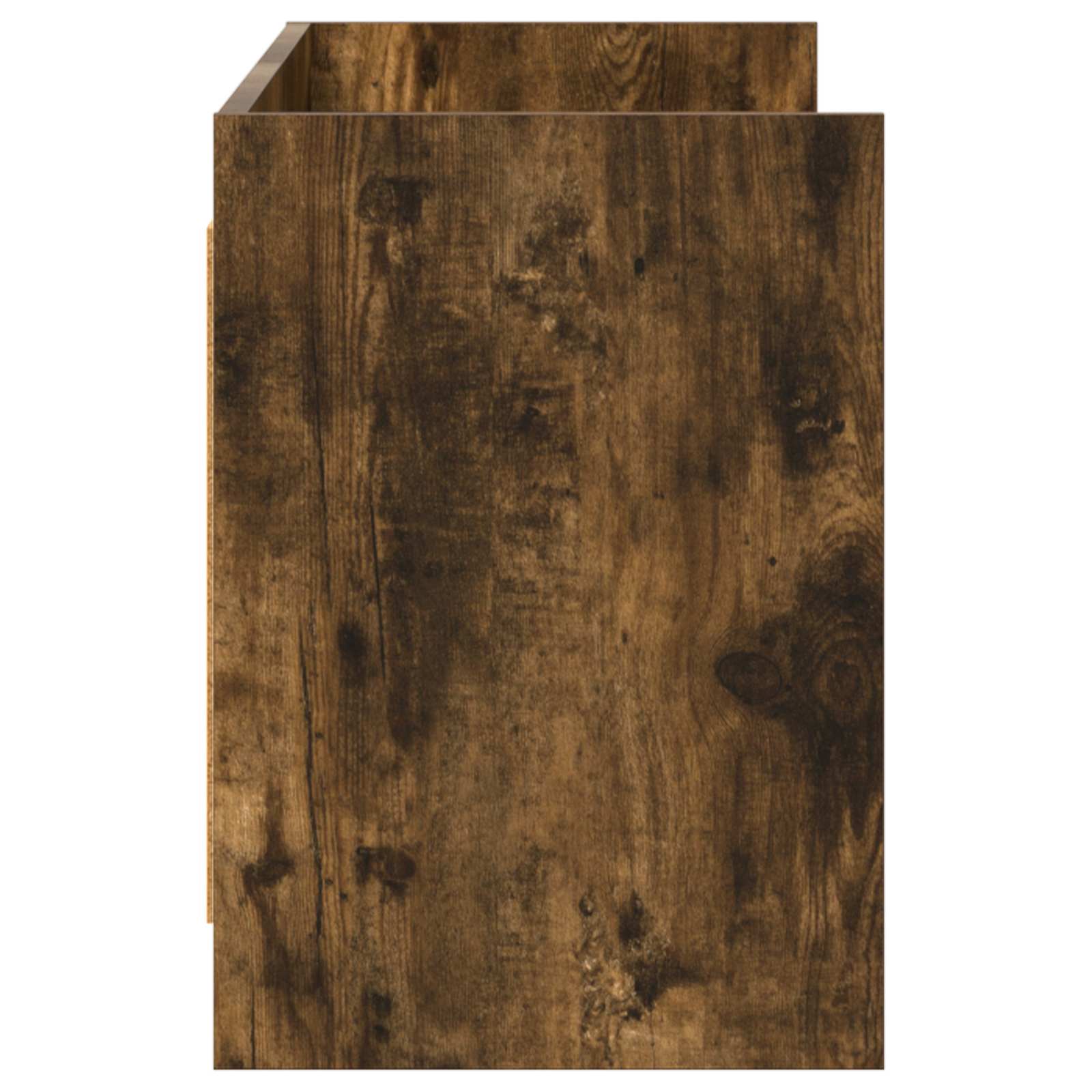 Meuble TV 135 x 33 x 47 cm Chêne fumé Bois d'ingénierie