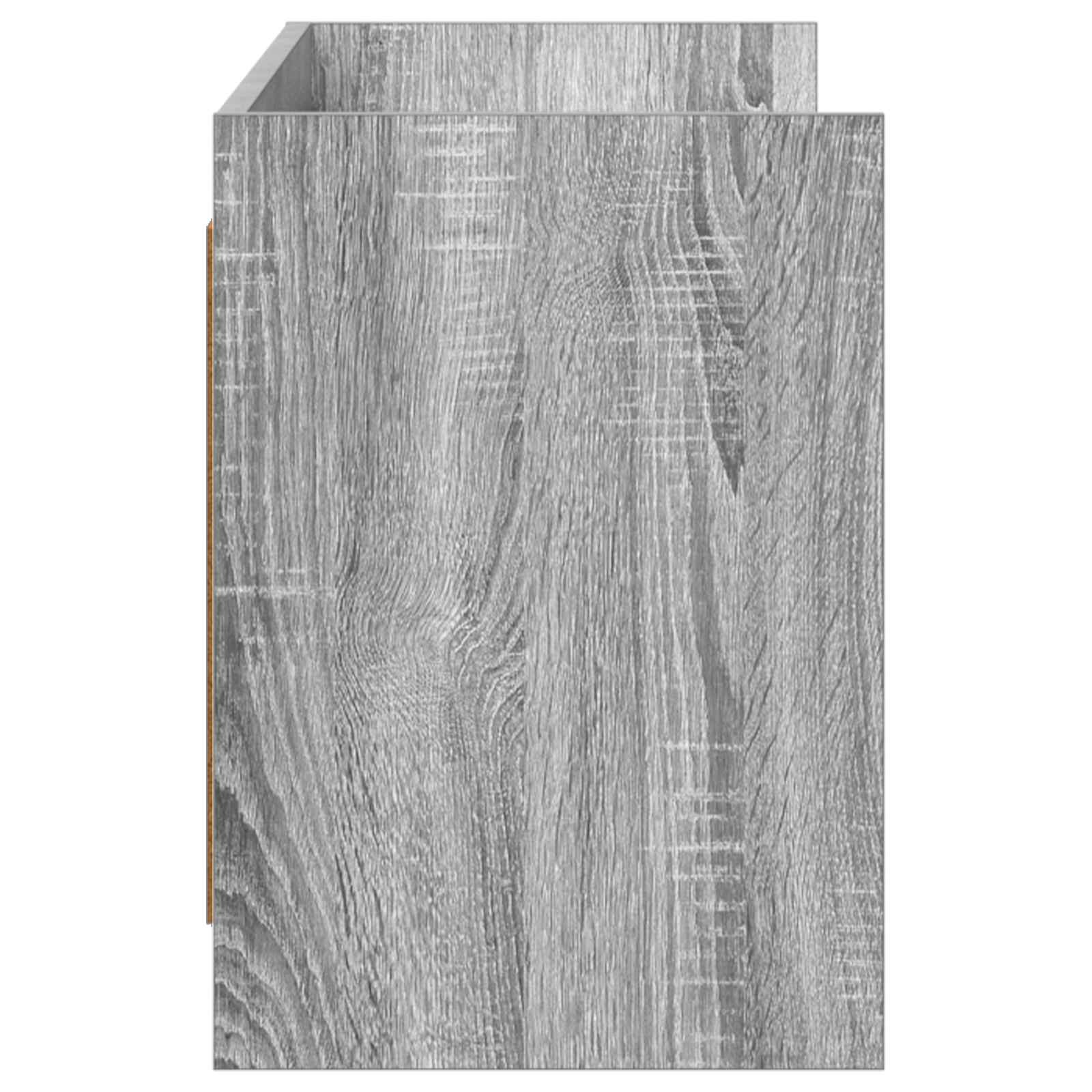 Meuble TV 135 x 33 x 47 cm Sonoma gris Bois d'ingénierie