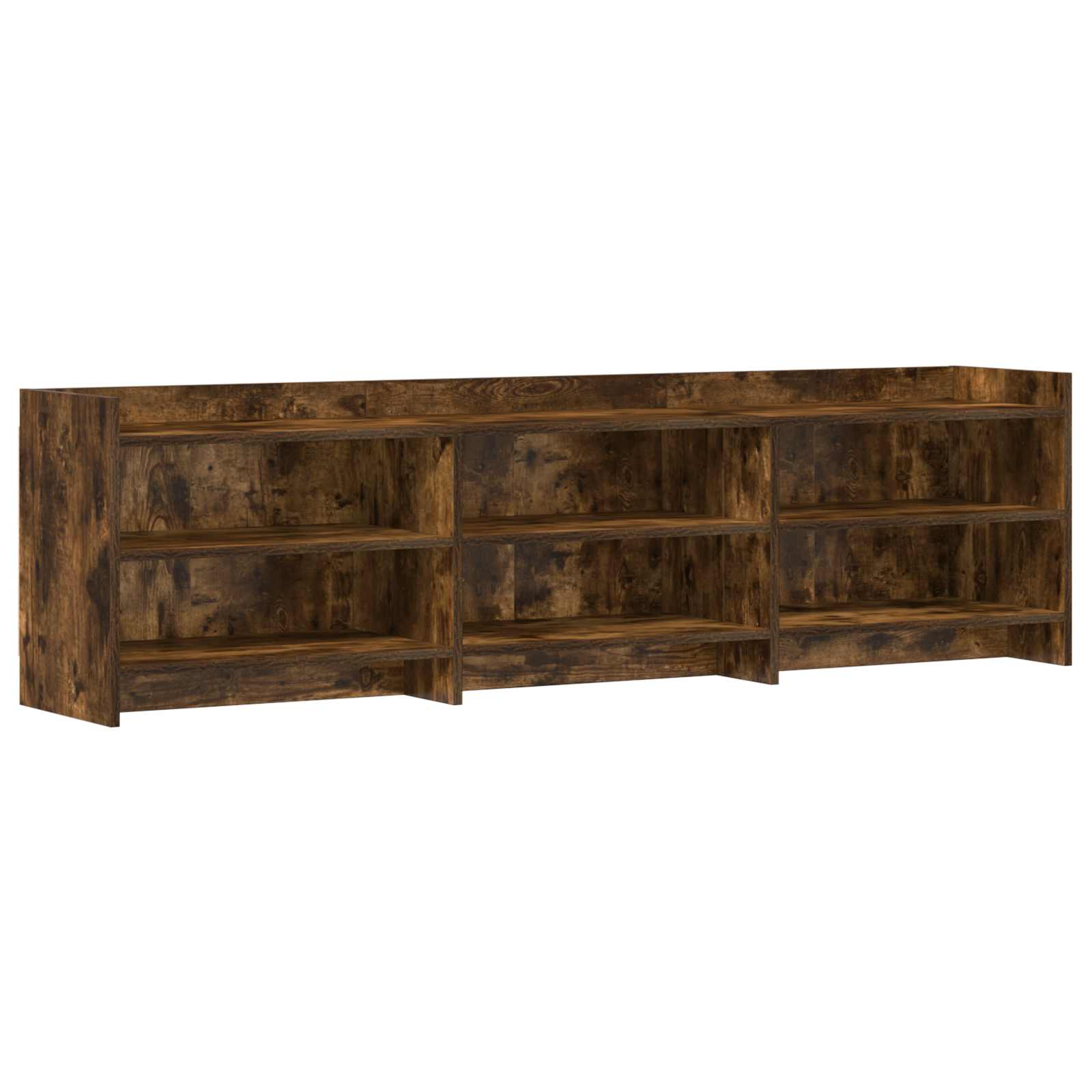 Meuble TV 168 x 33 x 47 cm Chêne fumé Bois d'ingénierie