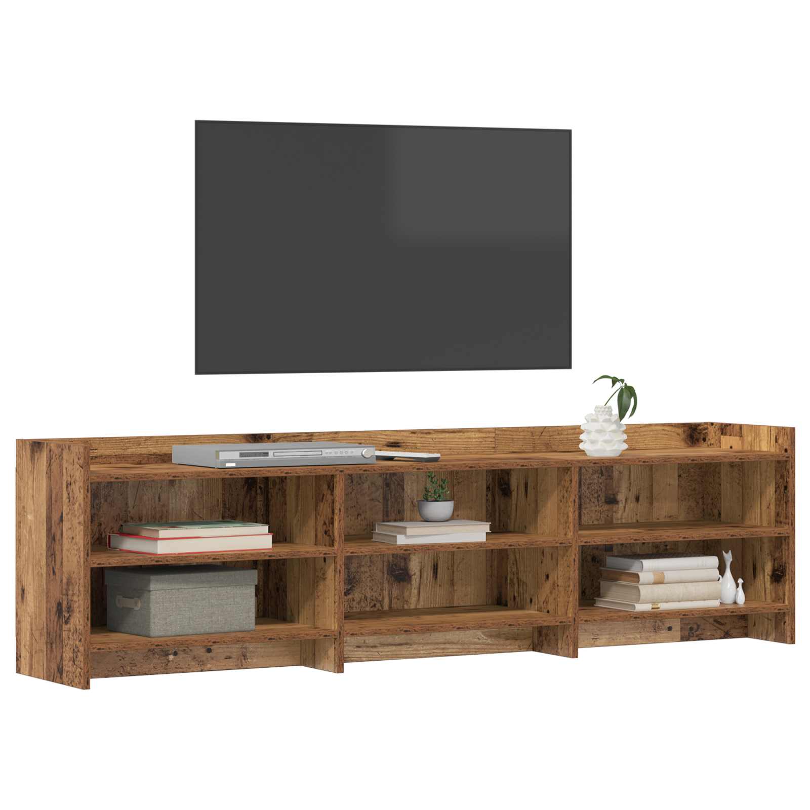 Meuble TV 168 x 33 x 47 cm Bois ancien Bois d'ingénierie