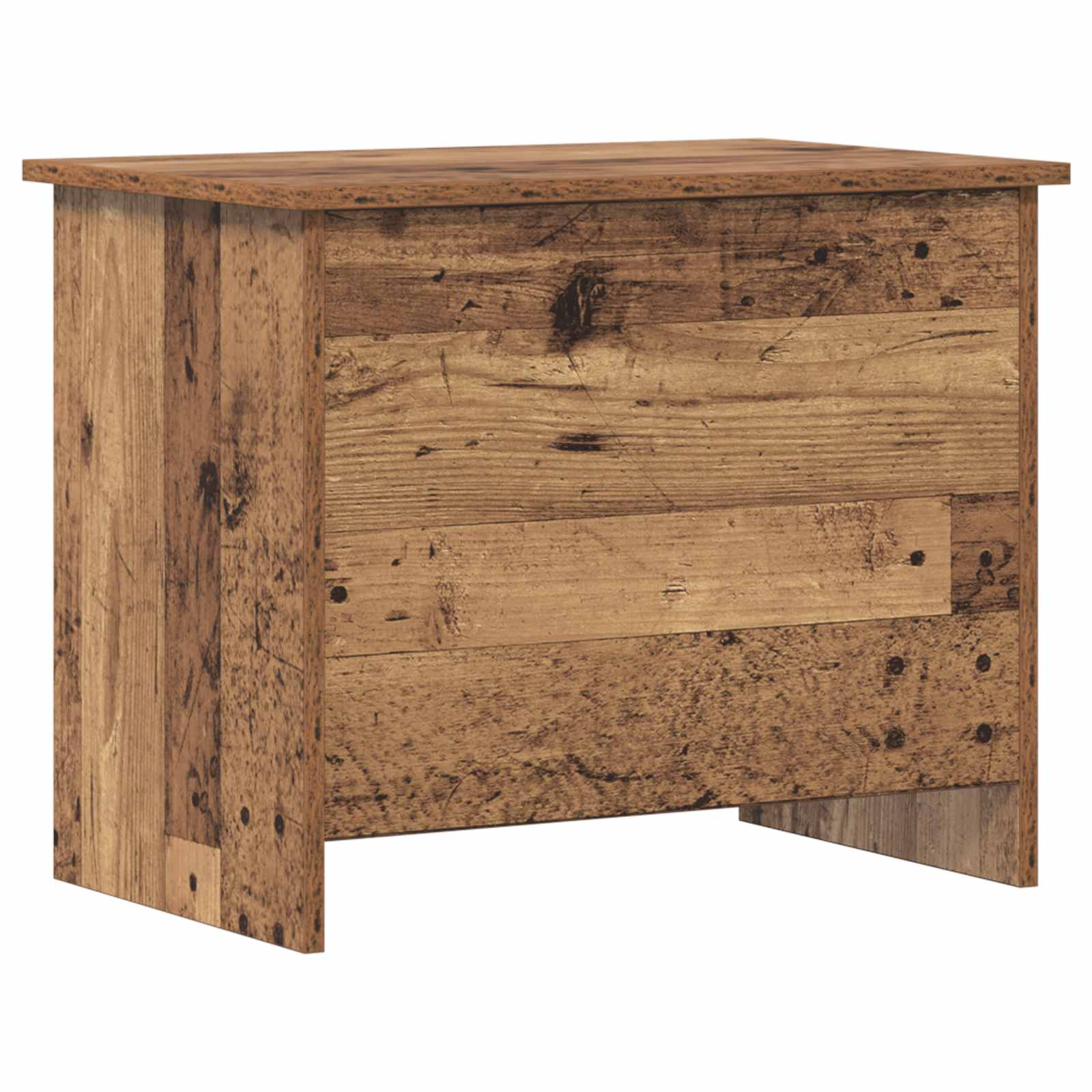 Coffre de rangement avec stockage Bois ancien 60 x 40 x 50 cm