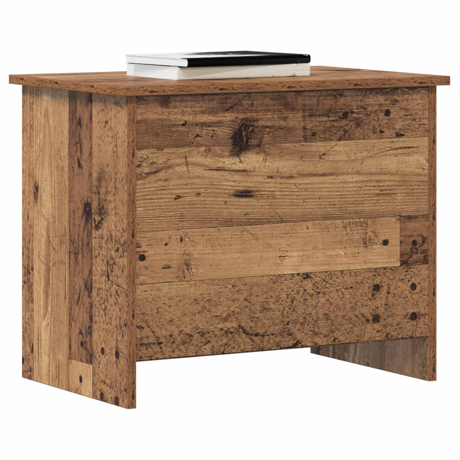 Coffre de rangement avec stockage Bois ancien 60 x 40 x 50 cm