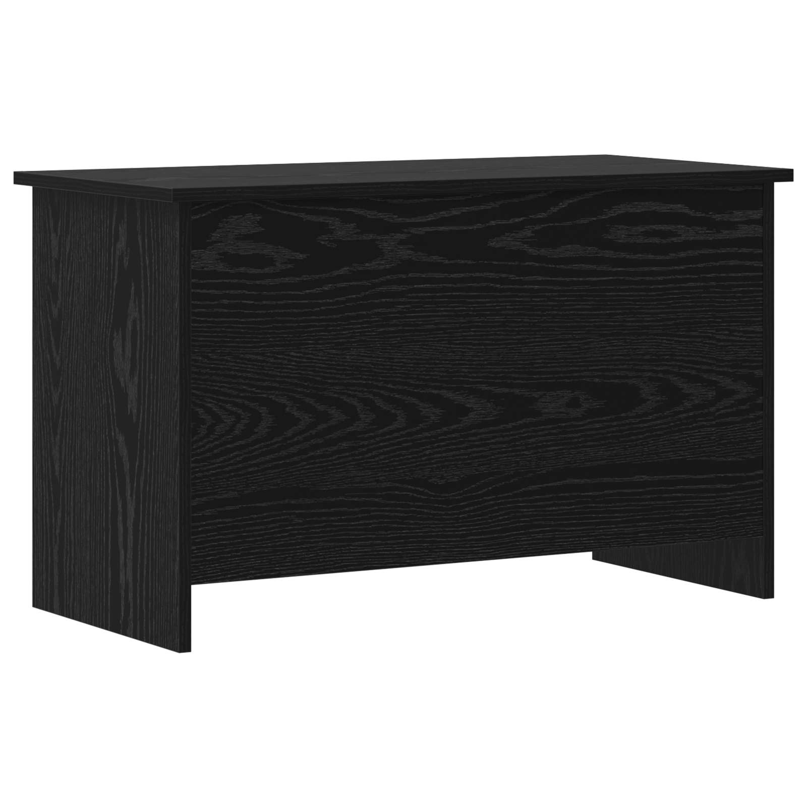 Coffre de rangement avec stockage Chêne noir 80 x 40 x 50 cm