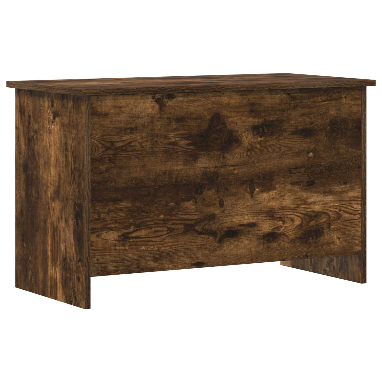Coffre de rangement avec stockage Chêne fumé 80 x 40 x 50 cm