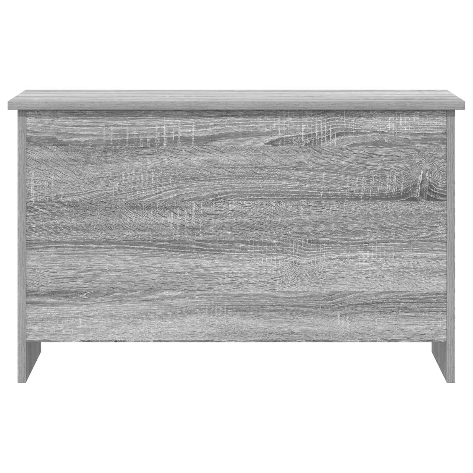Coffre de rangement avec stockage Sonoma gris 80 x 40 x 50 cm
