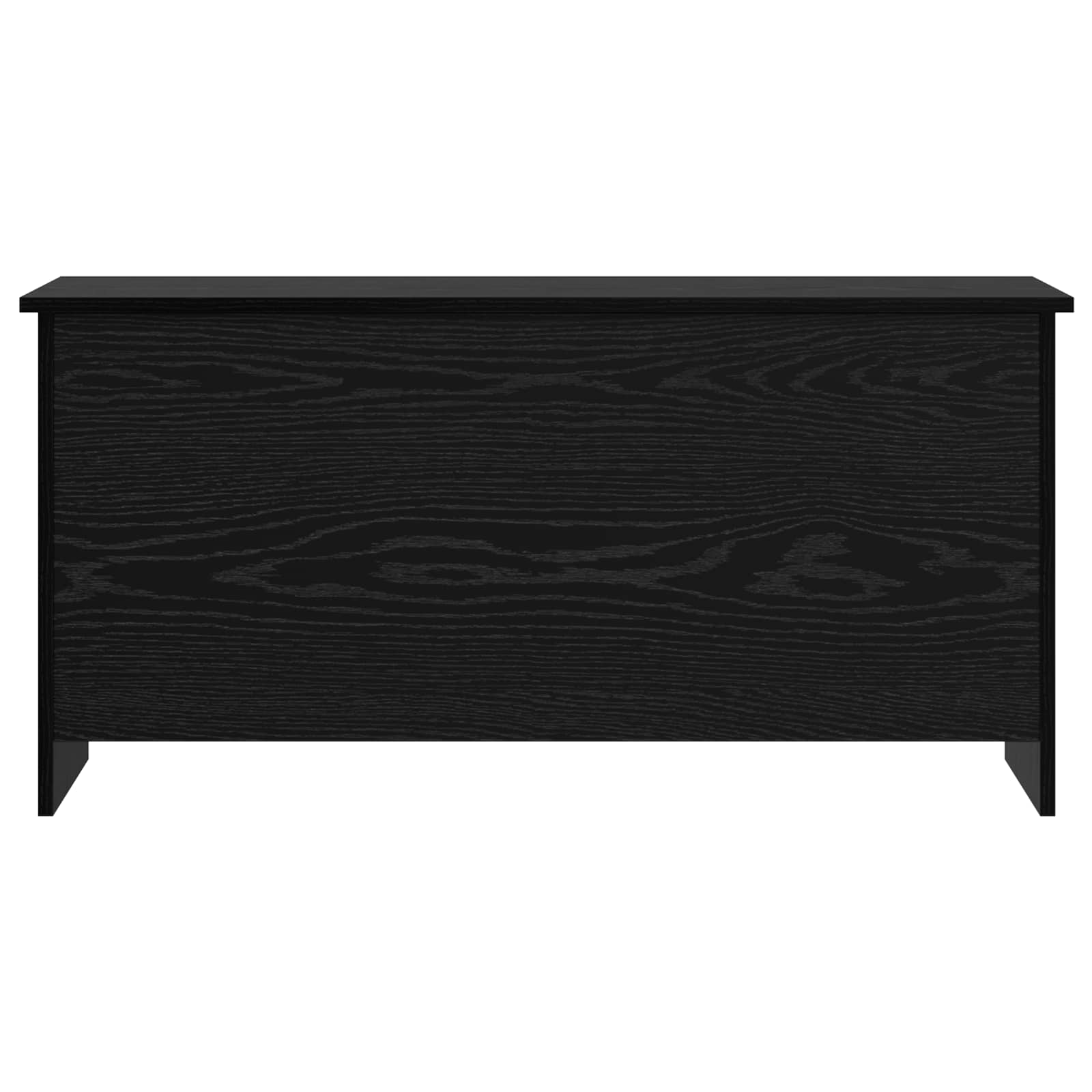 Coffre de rangement avec stockage Chêne noir 100 x 40 x 50 cm