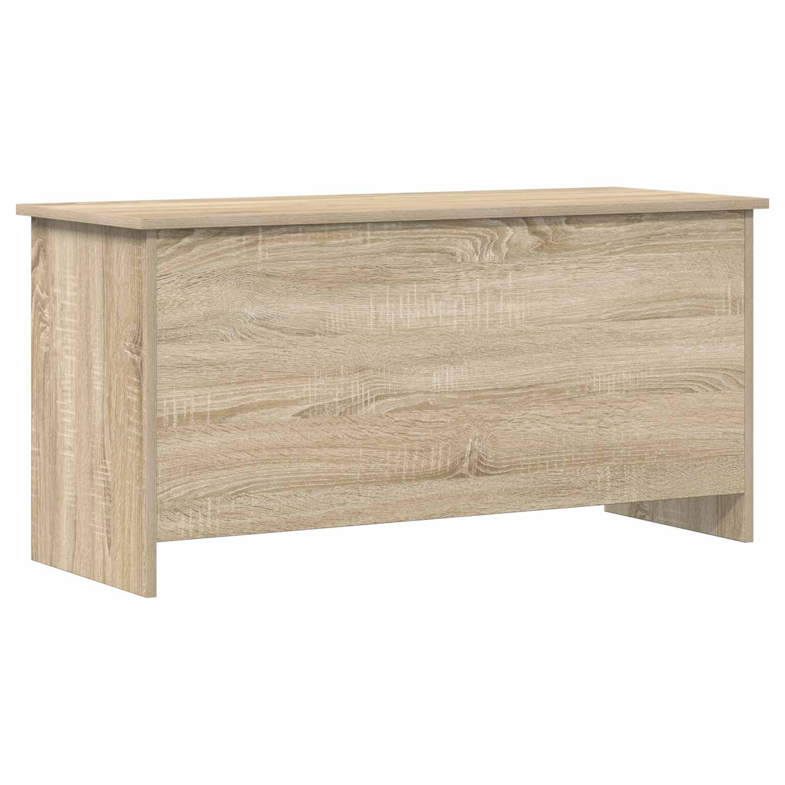 Coffre de rangement avec stockage Chêne Sonoma 100 x 40 x 50 cm