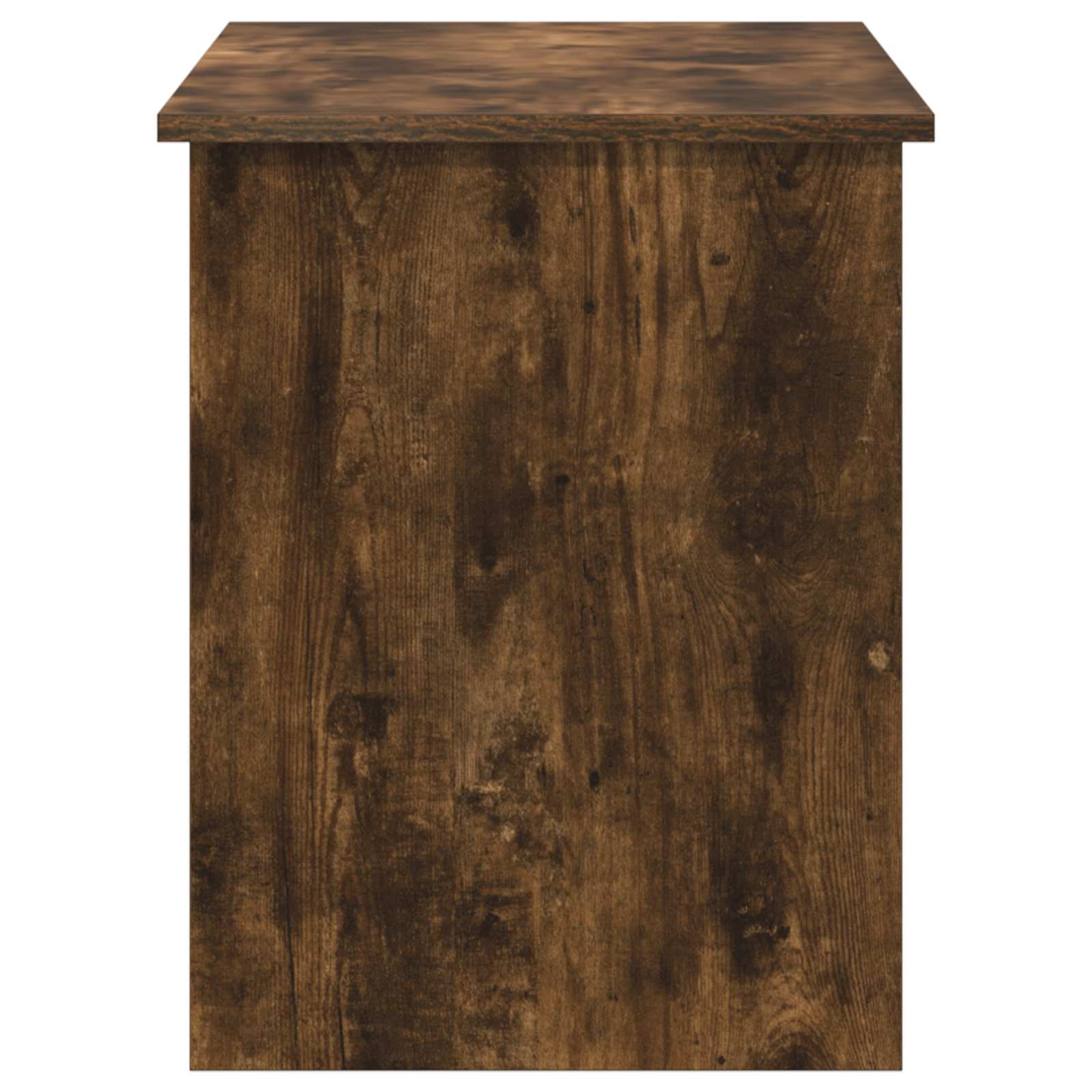 Coffre de rangement avec stockage Chêne fumé 100 x 40 x 50 cm