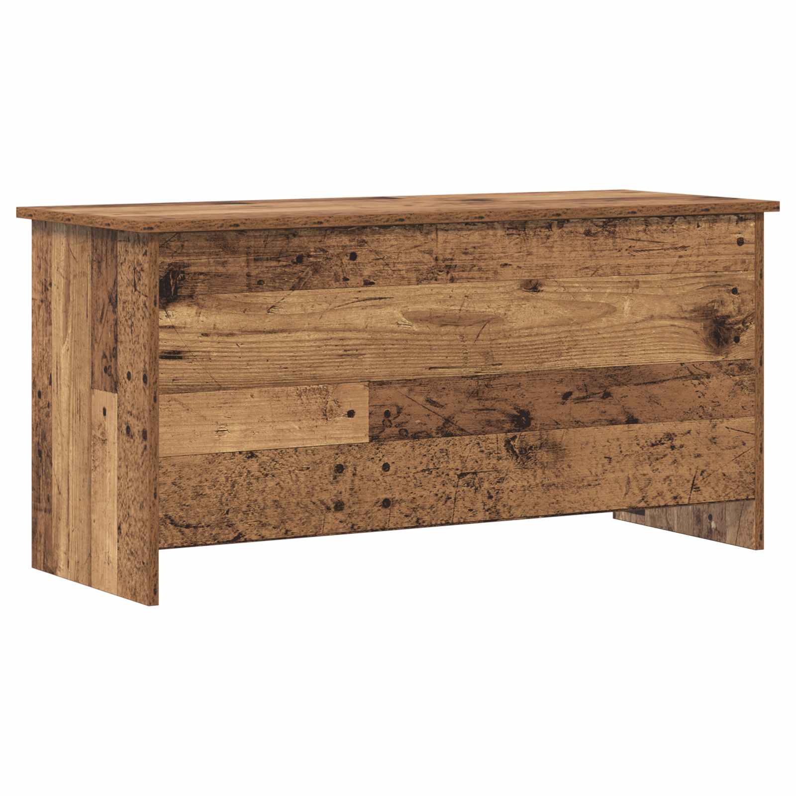 Coffre de rangement avec stockage Bois ancien 100 x 40 x 50 cm