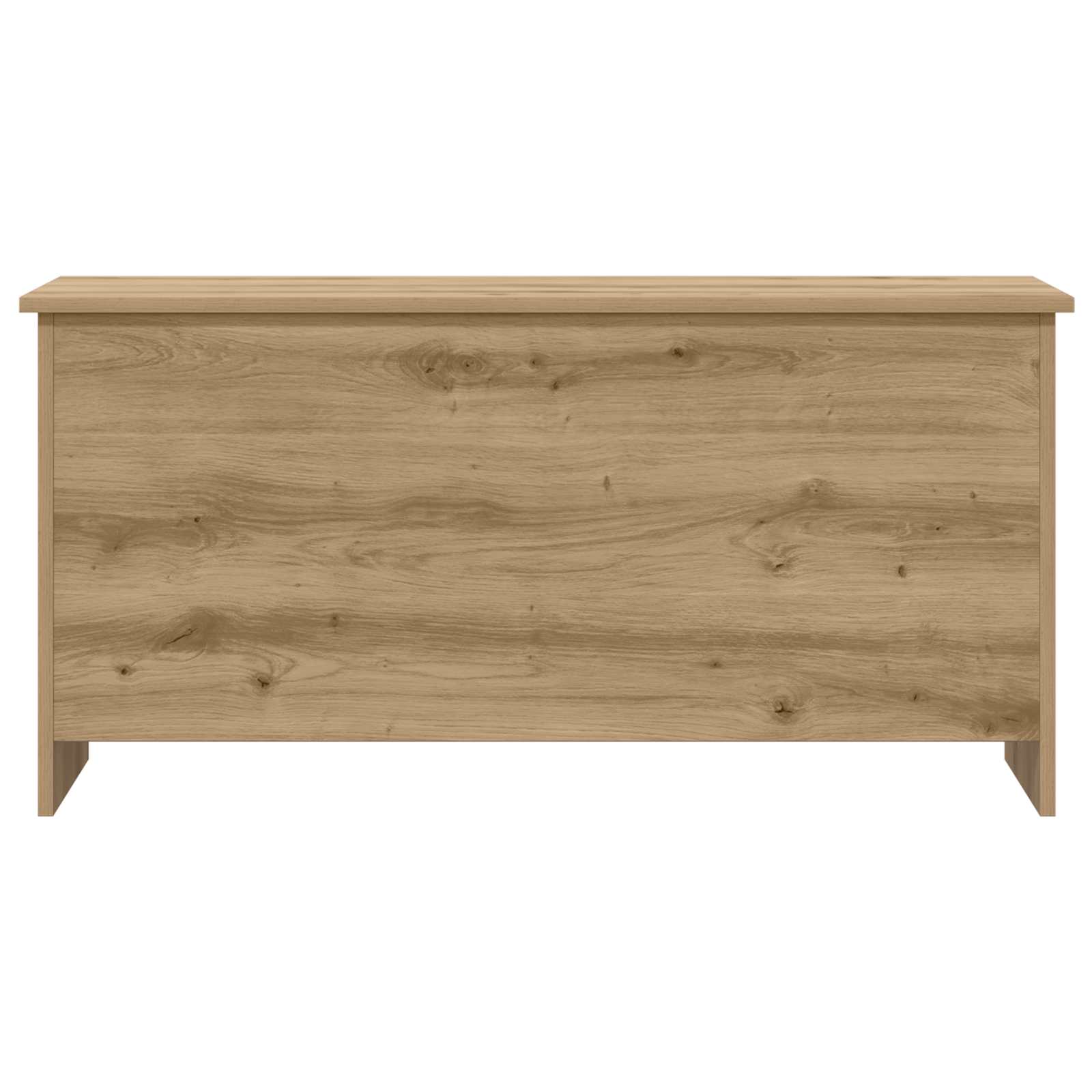 Coffre de rangement Chêne artisanal 100 x 40 x 50 cm