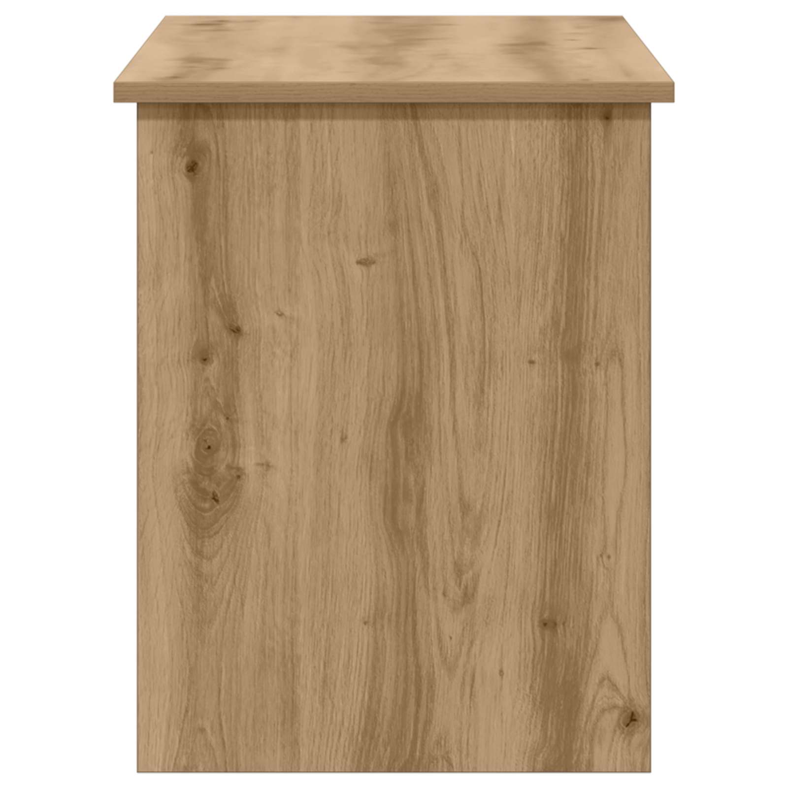 Coffre de rangement Chêne artisanal 100 x 40 x 50 cm