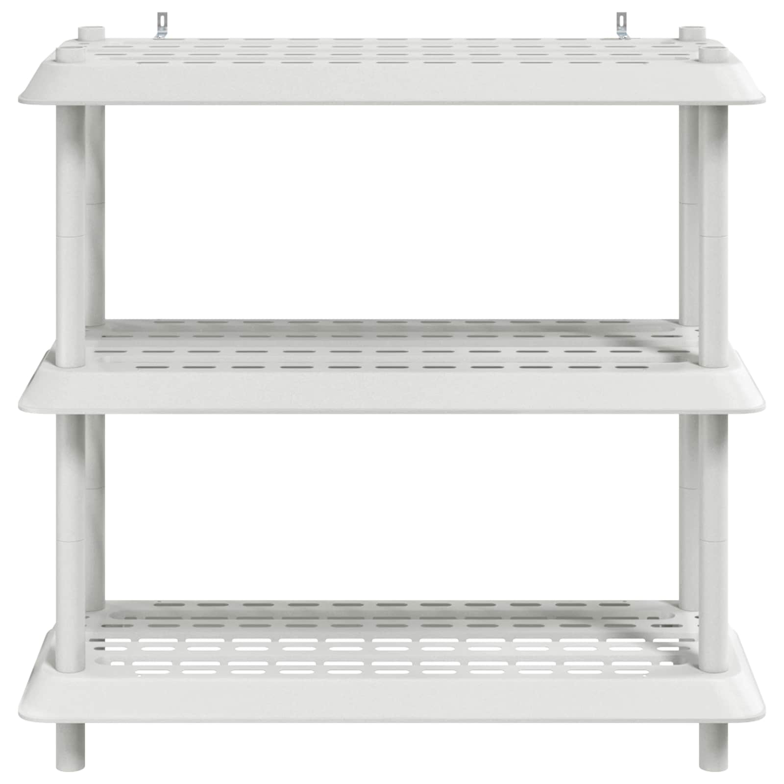 Unité de rangement 3 niveaux 100 x 40 x 96 cm PP Blanc - XIOS