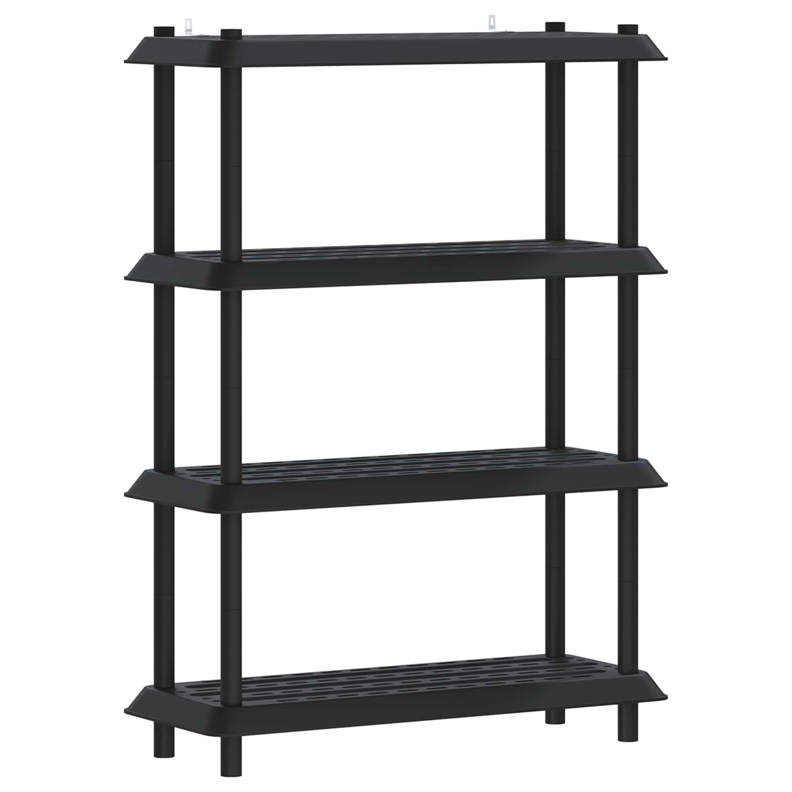 Unité de rangement 4 niveaux 100 x 40 x 136,5 cm PP Anthracite - XIOS