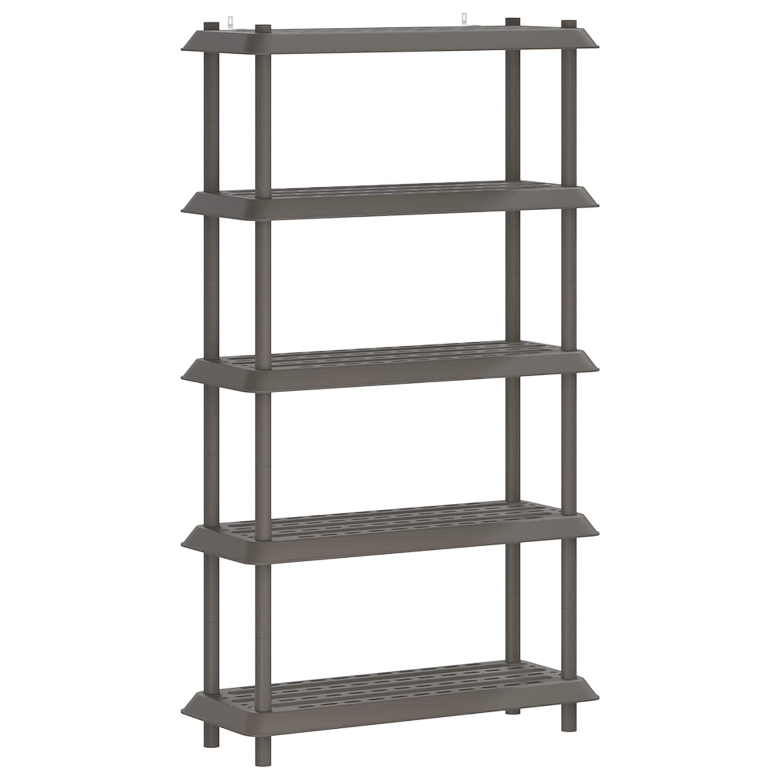 Unité de rangement 5 niveaux 100 x 40 x 177 cm PP Gris clair - XIOS