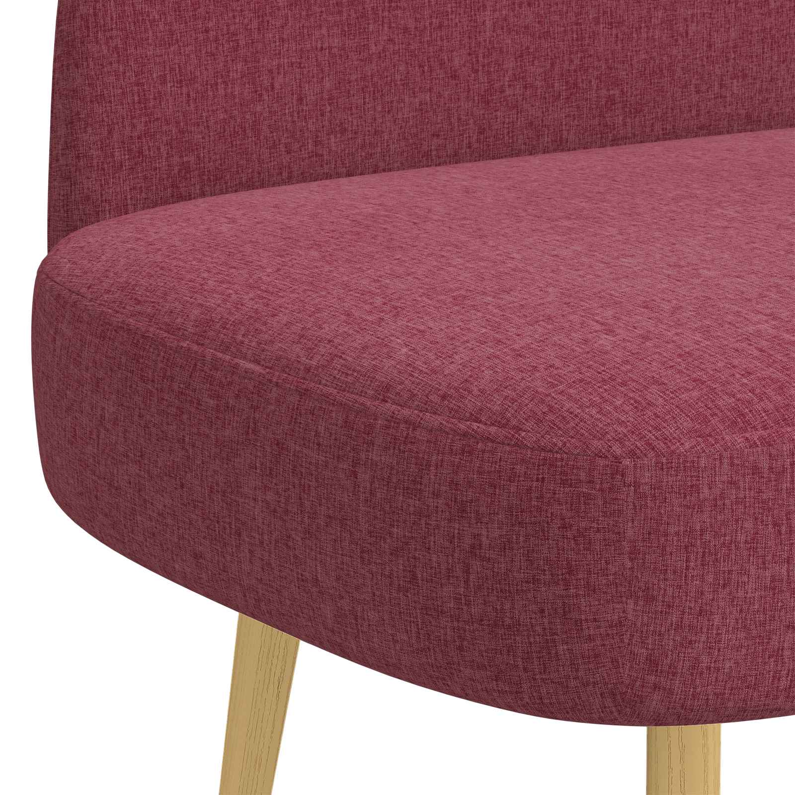 Banc rembourré avec dossier Bordeaux 110 x 60 x 76 cm Polyester - XIOS