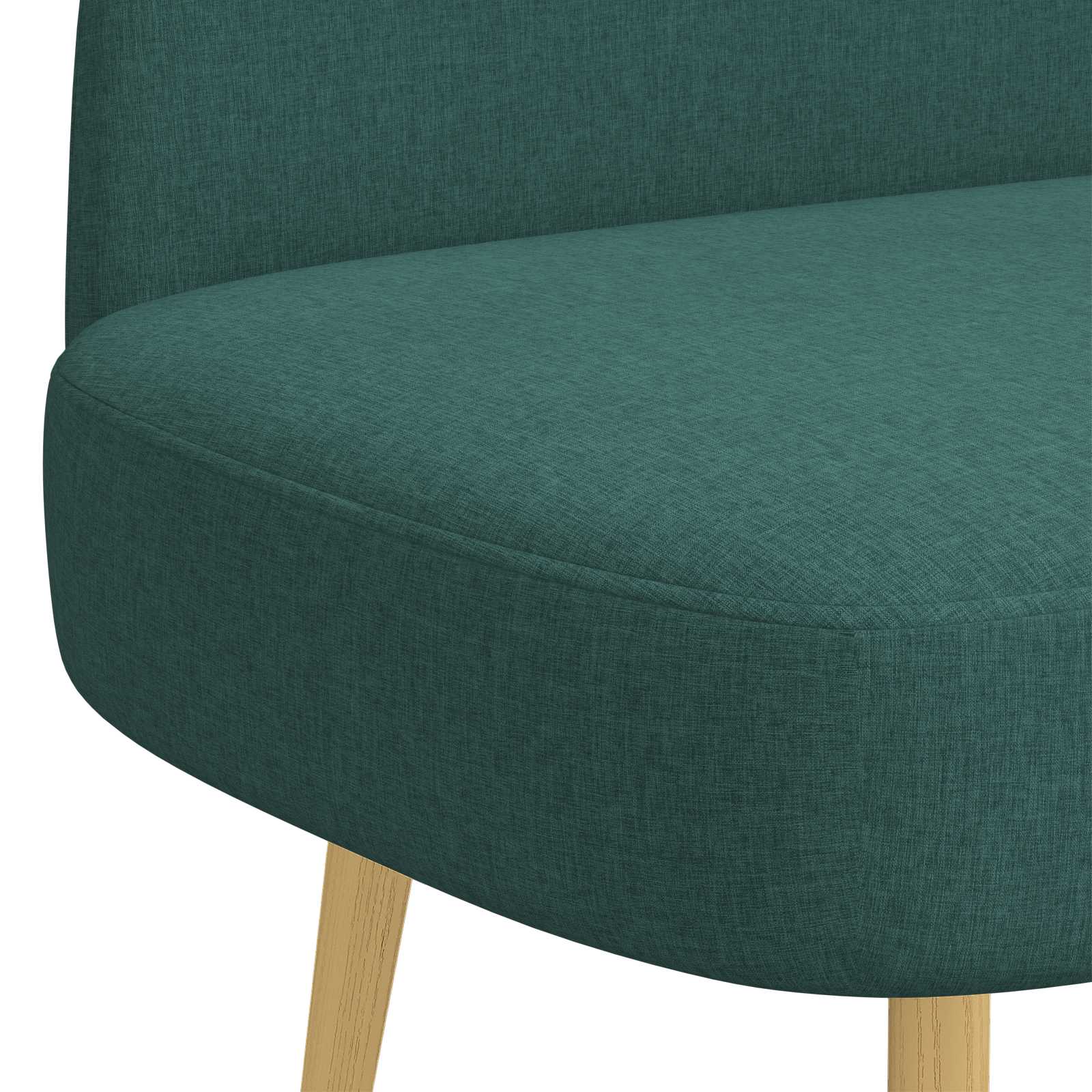 Banc rembourré avec dossier Vert foncé 110 x 60 x 76 cm - XIOS