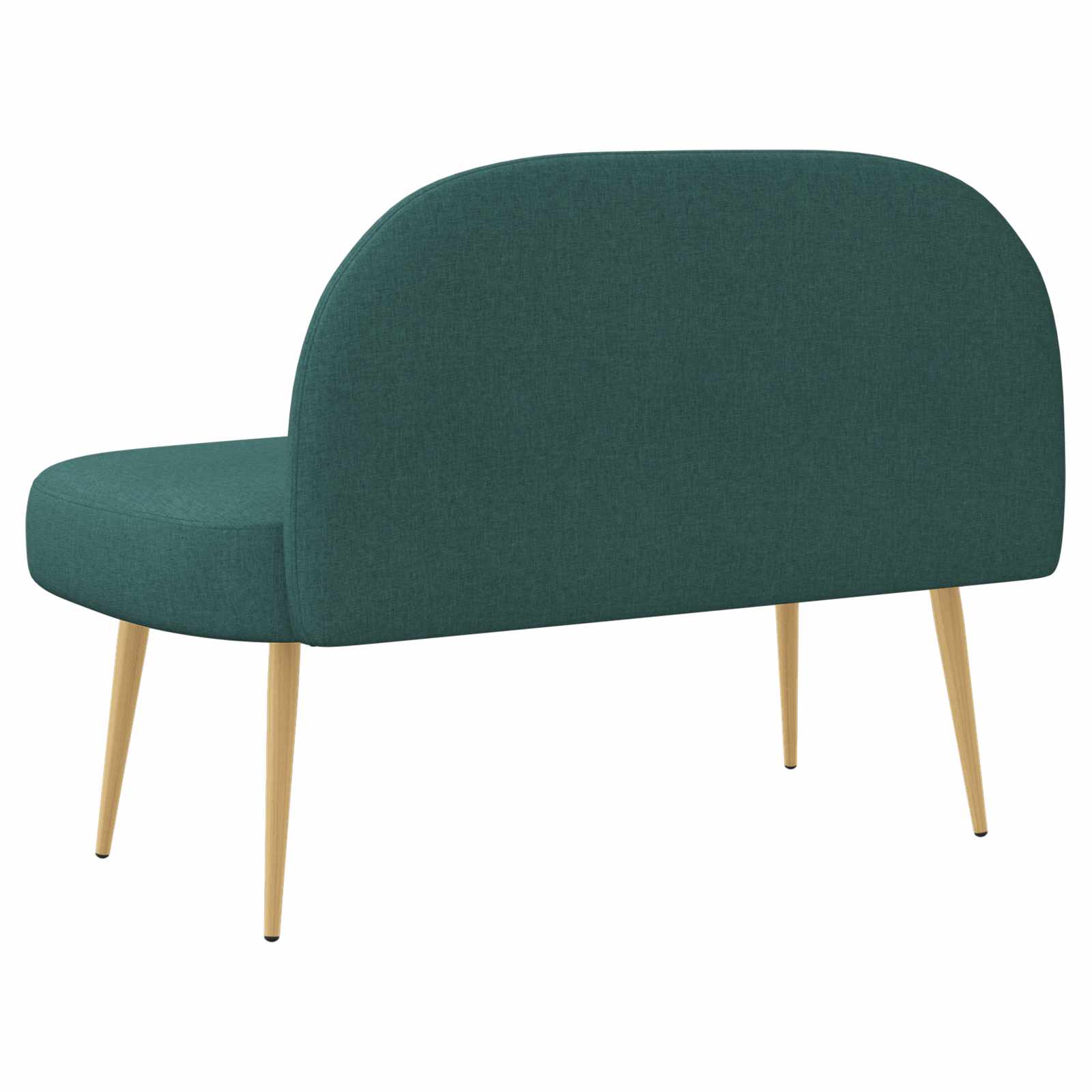 Banc rembourré avec dossier Vert foncé 110 x 60 x 76 cm - XIOS