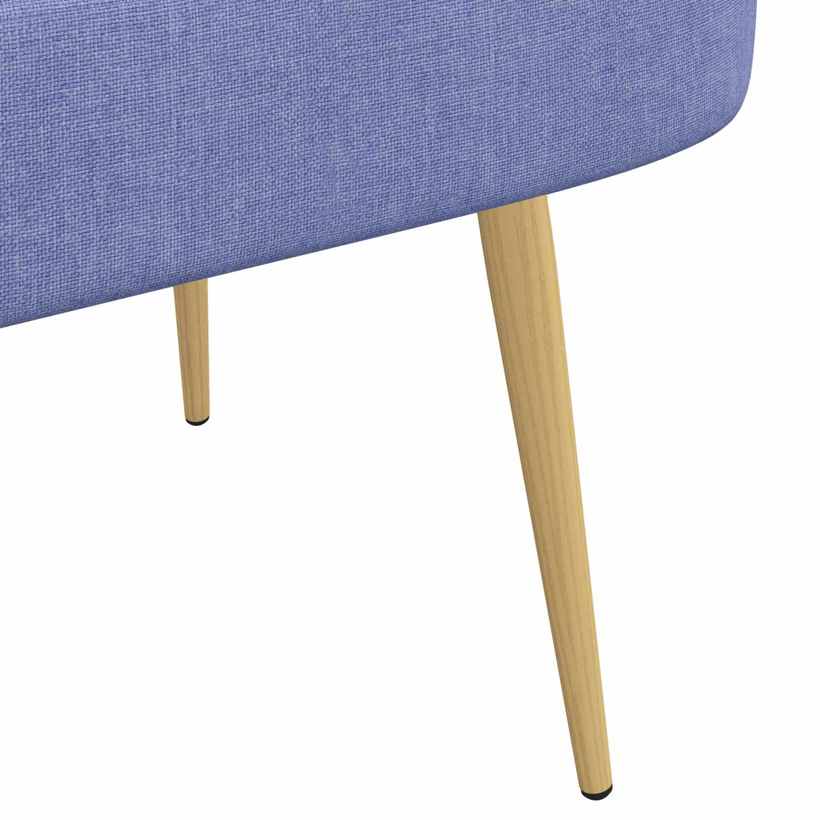 Banc rembourré avec dossier Bleu jean 110 x 60 x 76 cm - XIOS