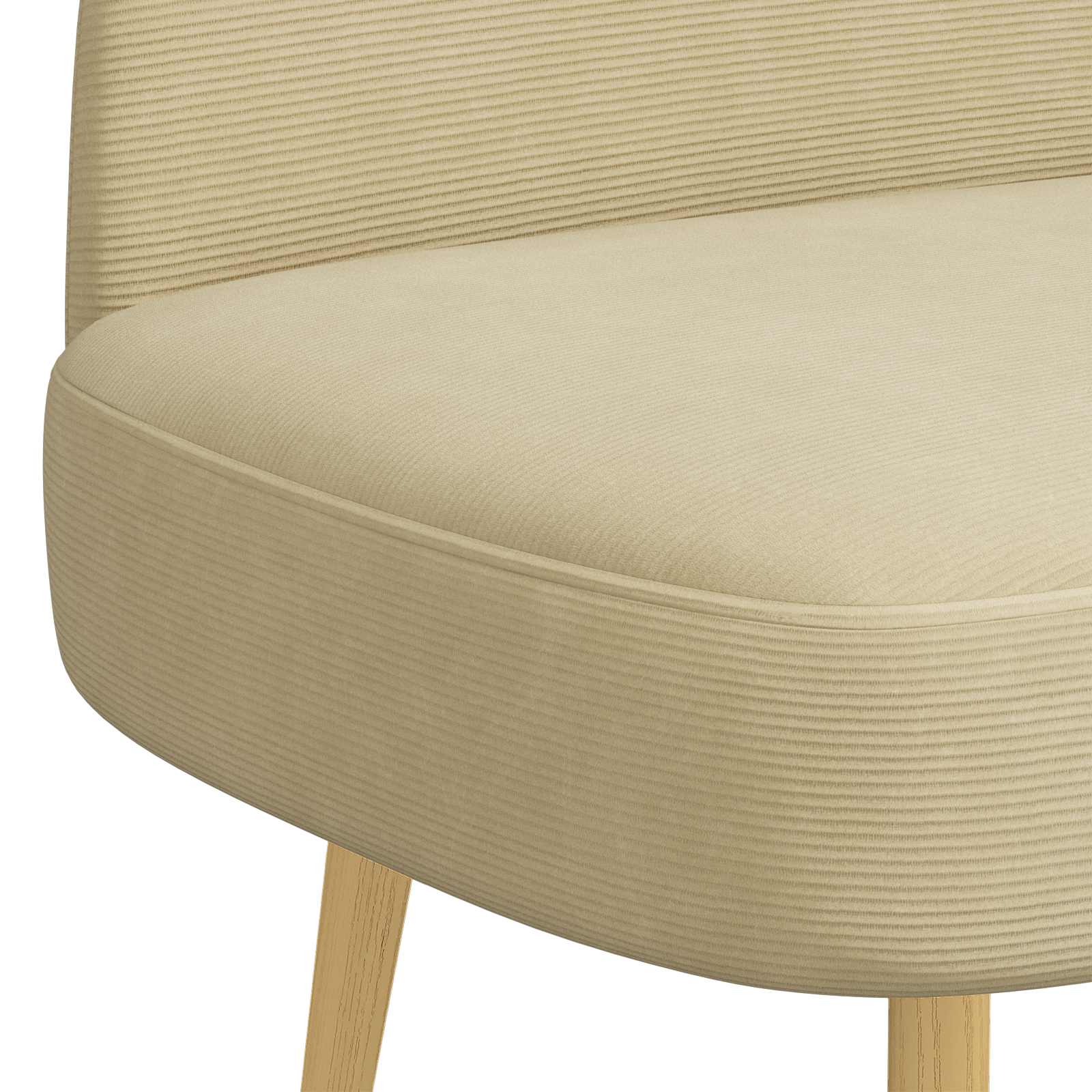 Banc rembourré avec dossier Vert gris clair 110 x 60 x 76 cm - XIOS