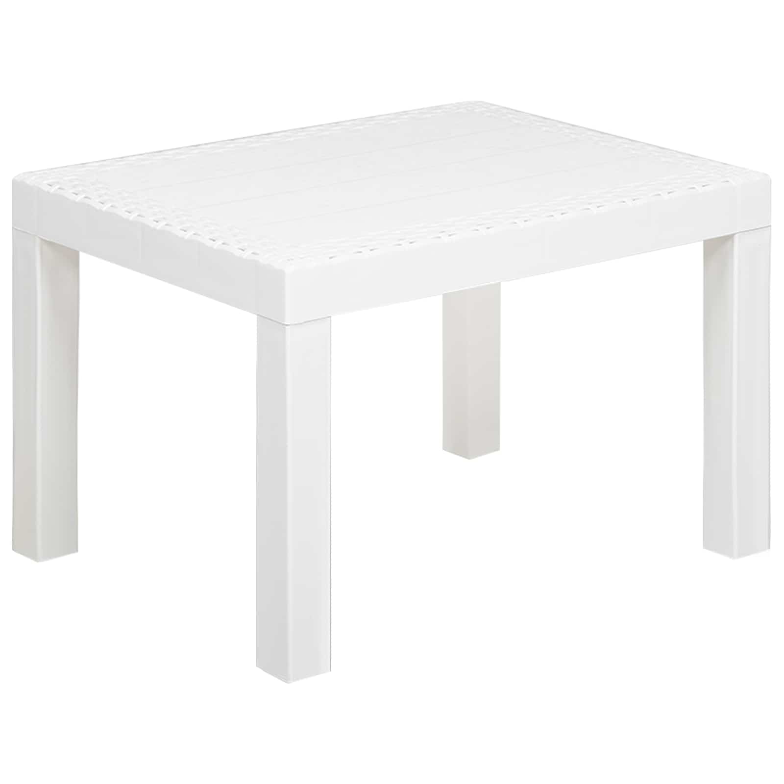 Ensemble salon avec coussin 3 pcs Blanc PP - XIOS