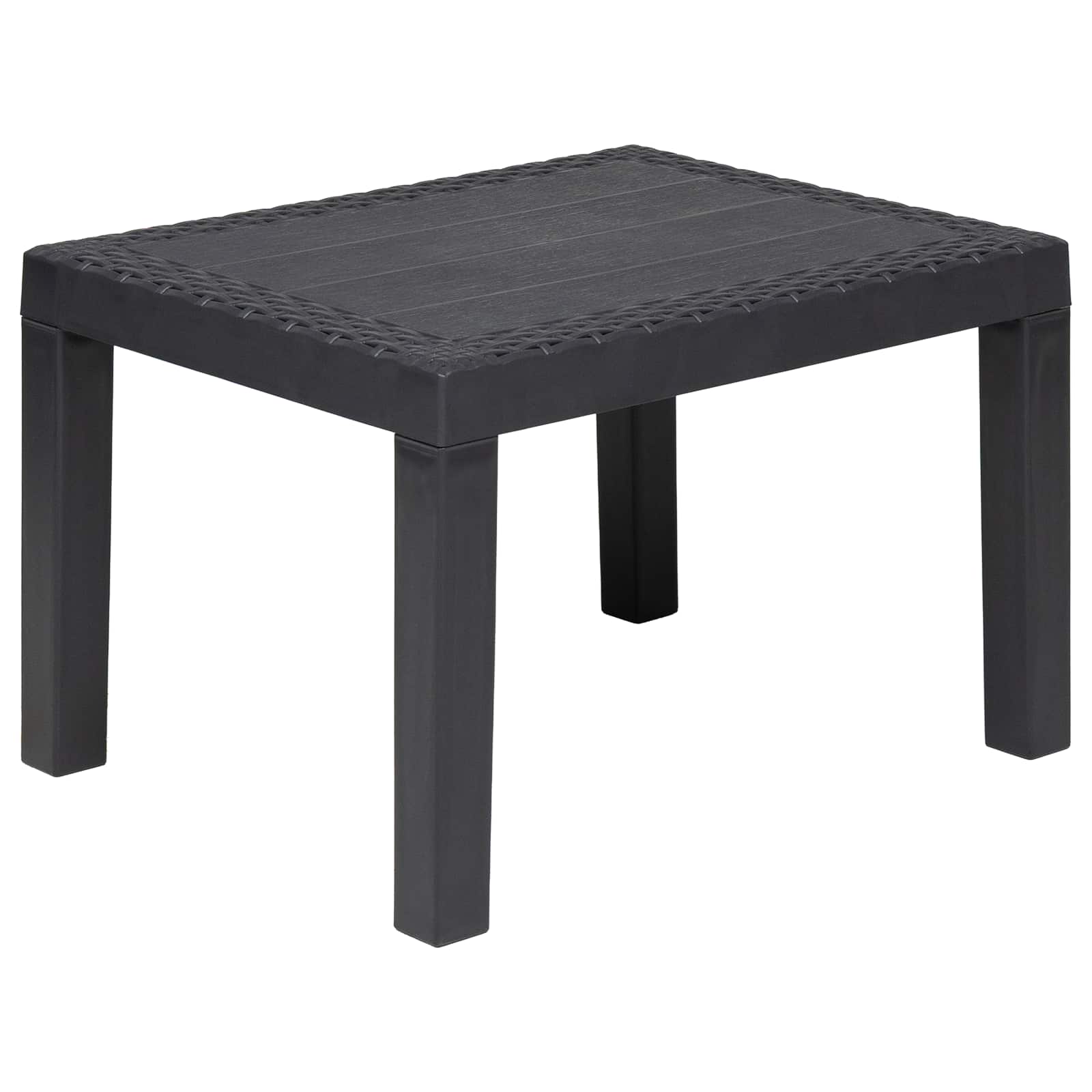 Ensemble salon avec coussin 3 pcs Anthracite PP - XIOS