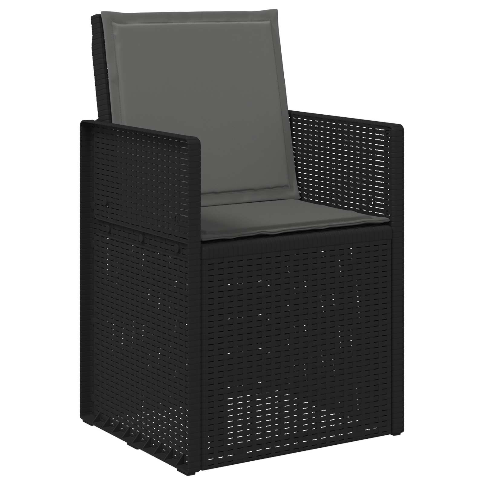 Ensemble de salle à manger pour jardin 3 pcs Anthracite PP - XIOS
