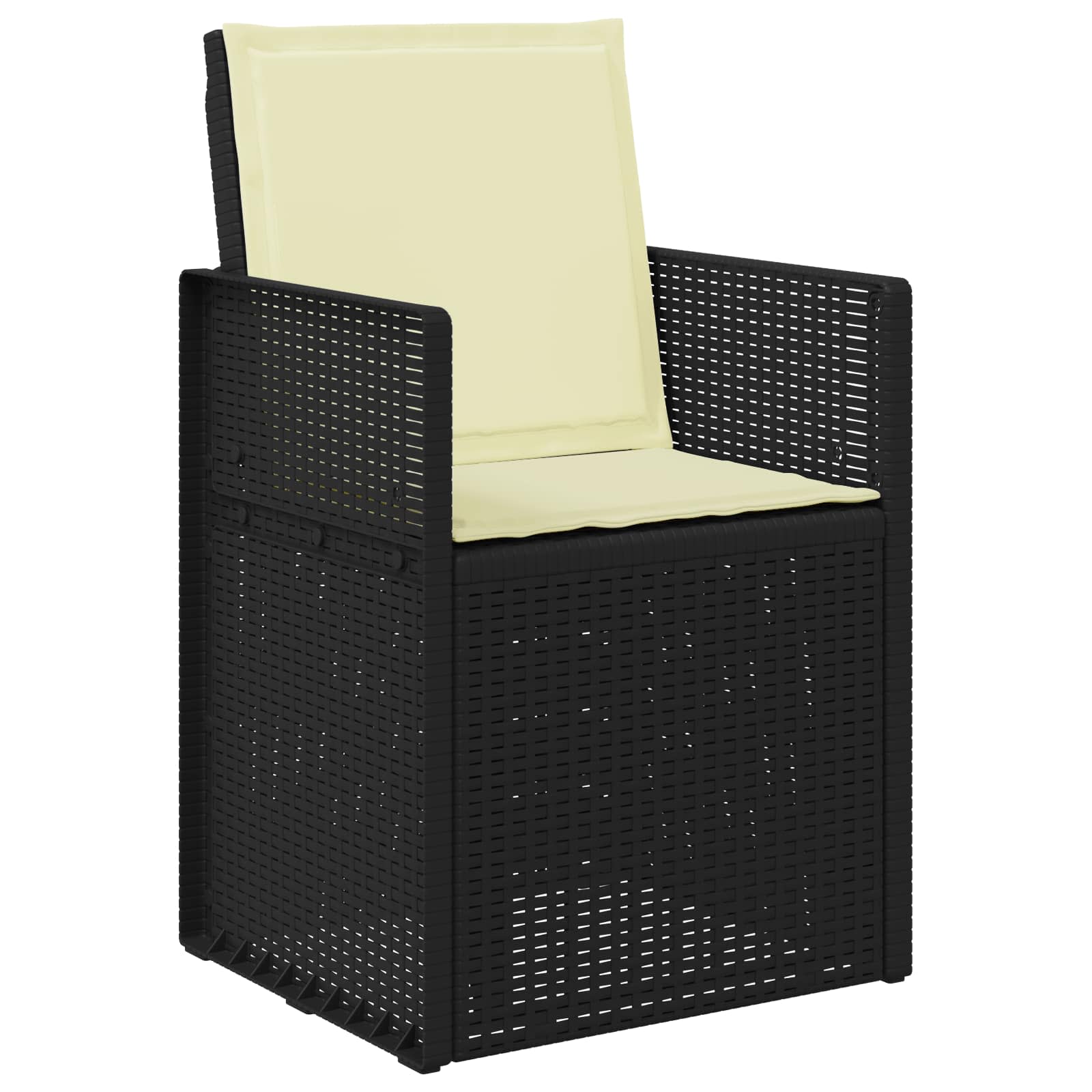 Ensemble de salle à manger pour jardin avec coussin 7 pcs PP - XIOS