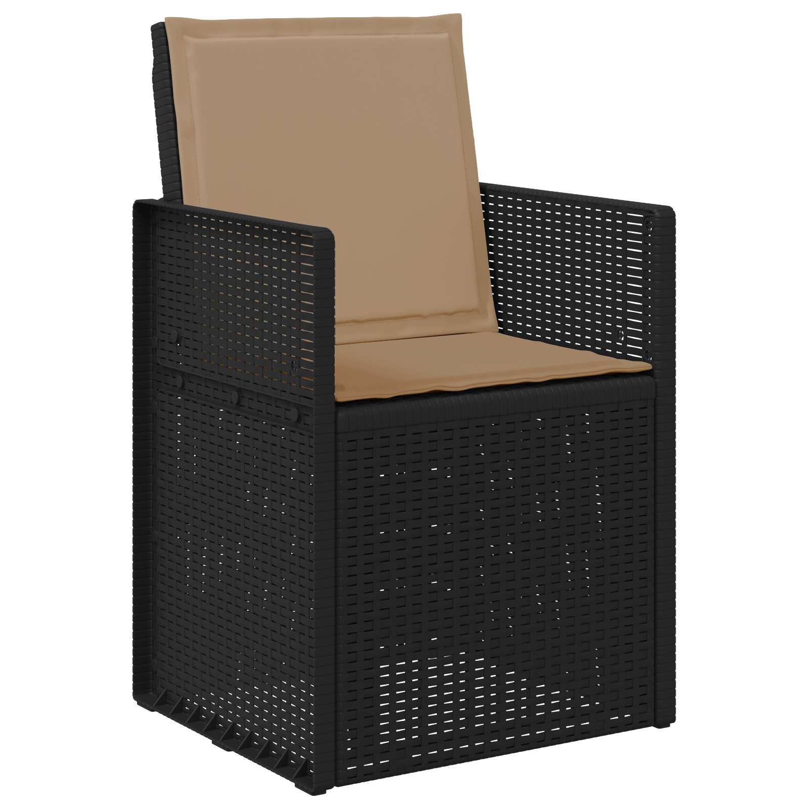 Ensemble de salle à manger pour jardin avec coussin 7 pcs PP - XIOS