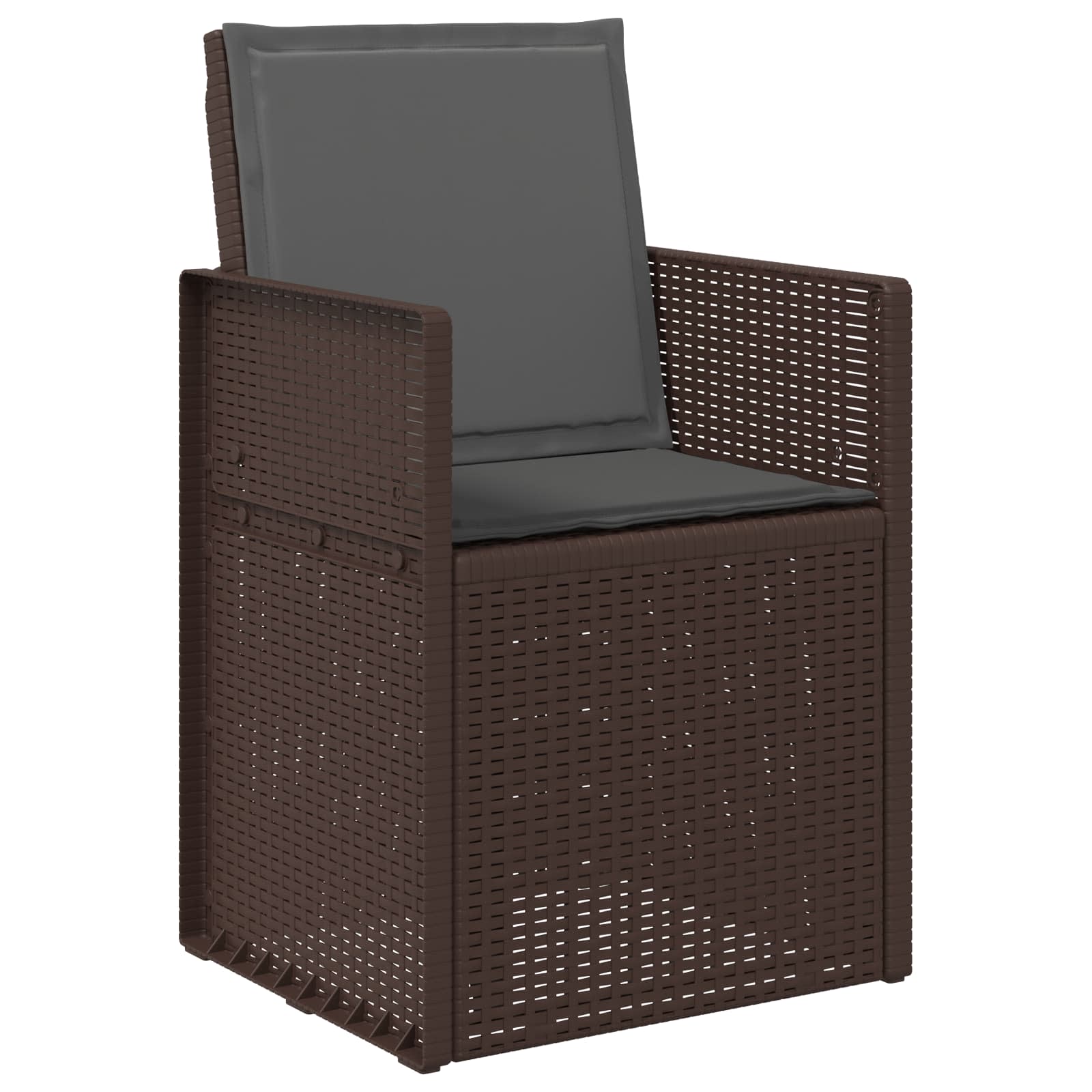 Ensemble de salle à manger pour jardin avec coussin 7 pcs PP - XIOS