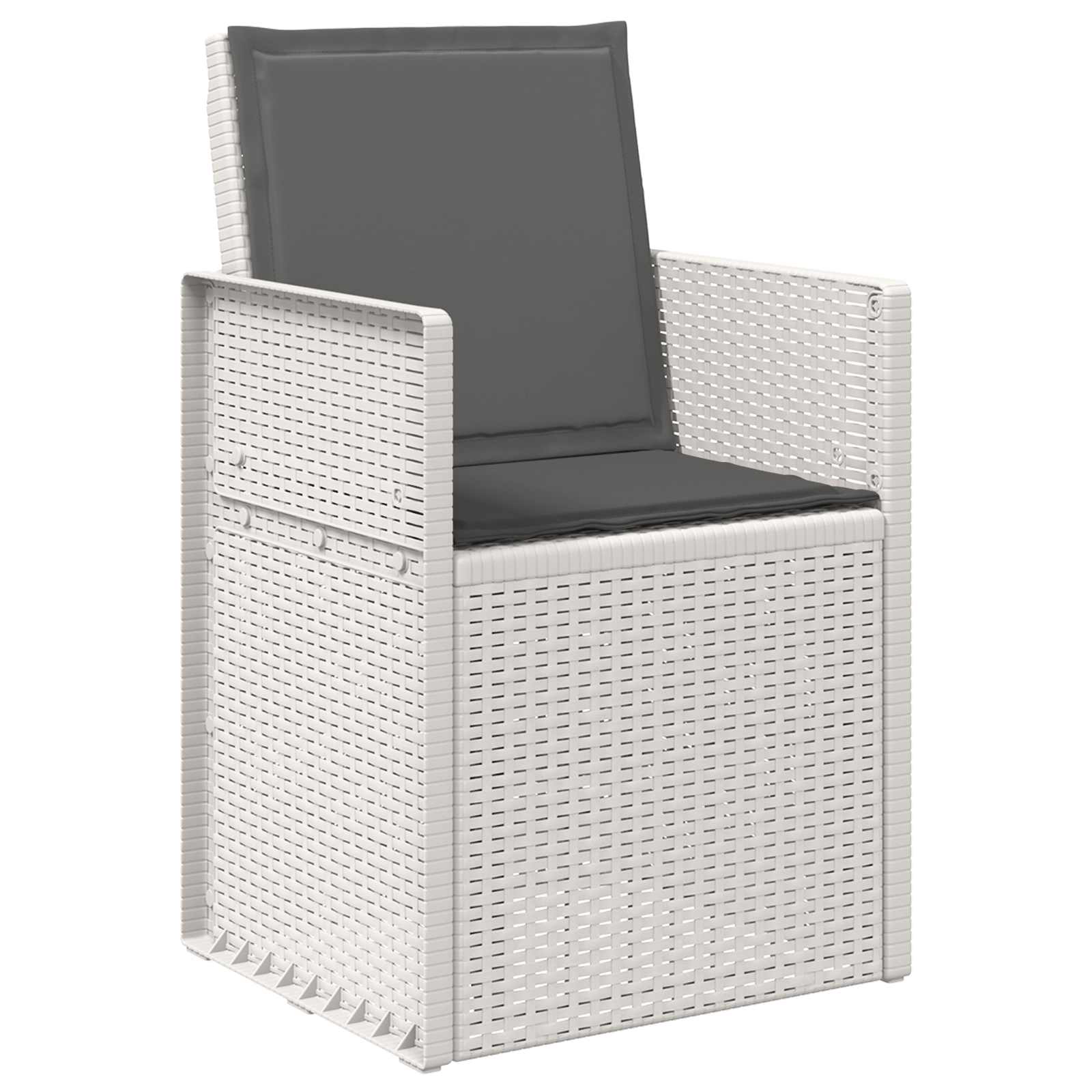 Ensemble de salle à manger pour jardin avec coussin 7 pcs PP - XIOS