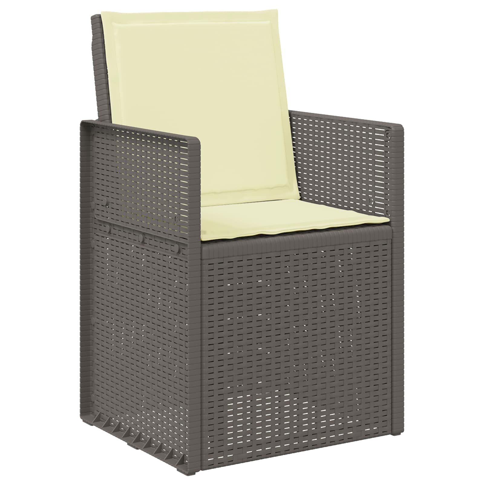 Ensemble de salle à manger pour jardin avec coussin 7 pcs PP - XIOS