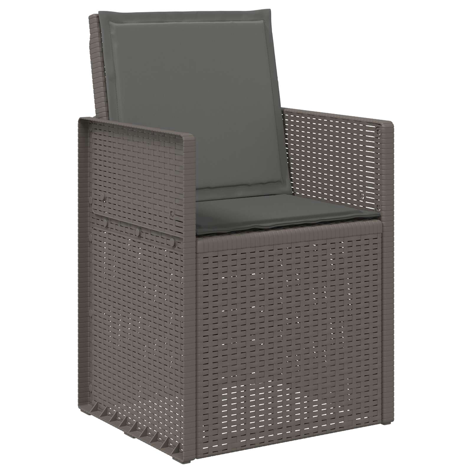 Ensemble de salle à manger pour jardin avec coussin 7 pcs PP - XIOS