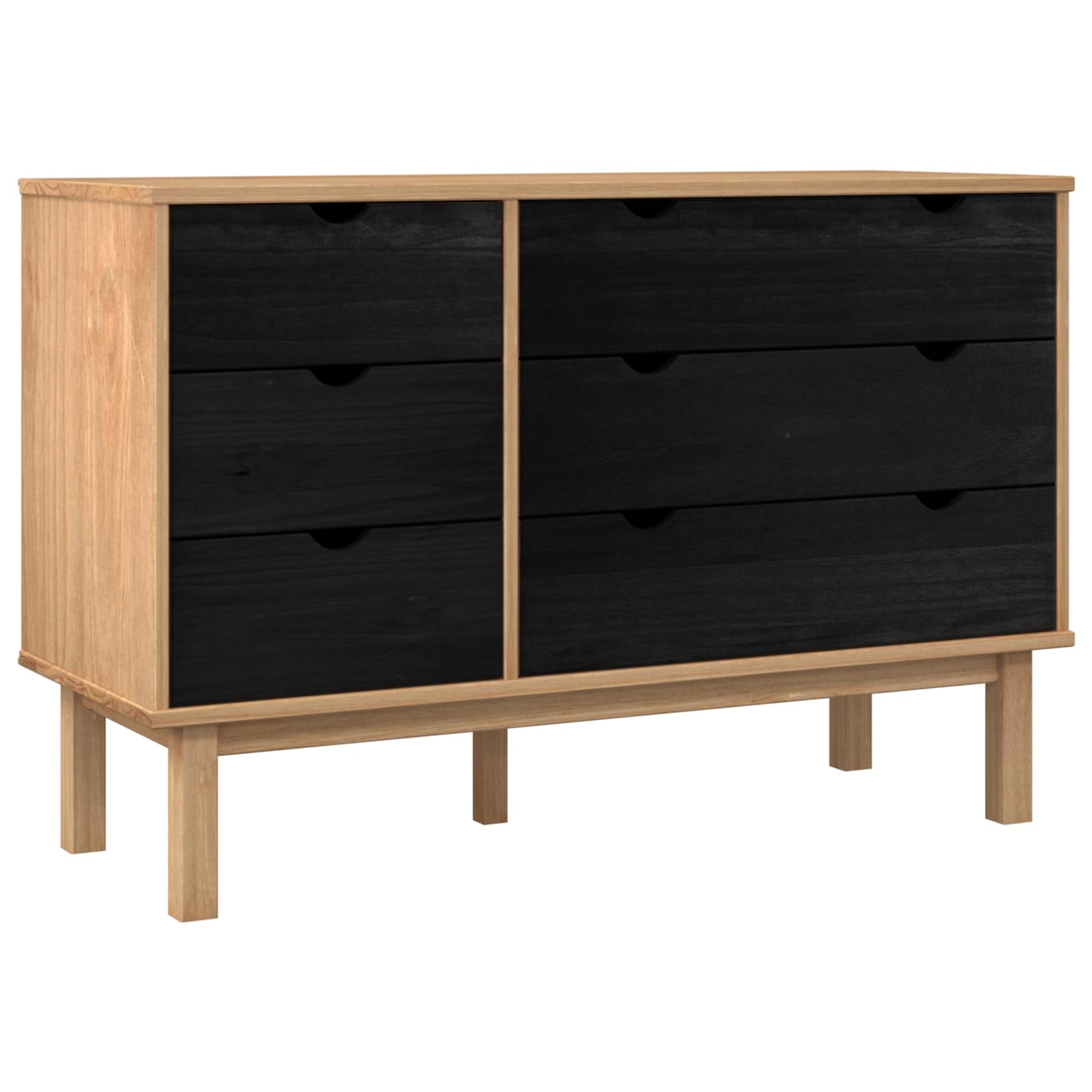 Armoire à tiroirs avec tiroir OTTA Noir 111 x 43 x 73,5 cm - XIOS
