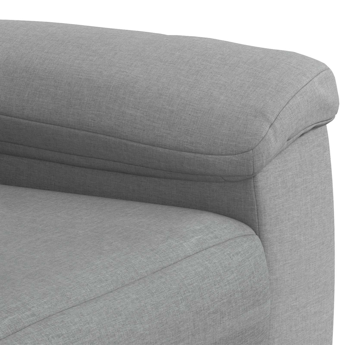 Ensemble de Canapés 2 pcs Gris clair Tissu