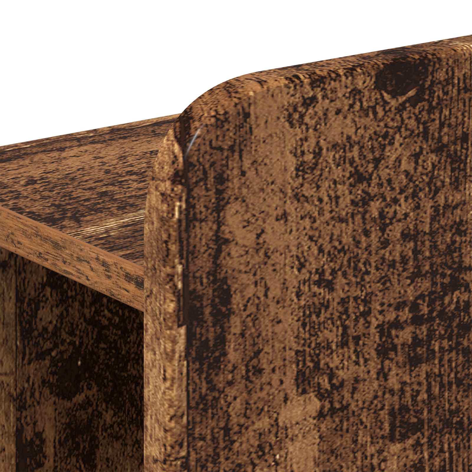 Cadre de lit avec rangement Bois ancien 140 x 190 cm - XIOS