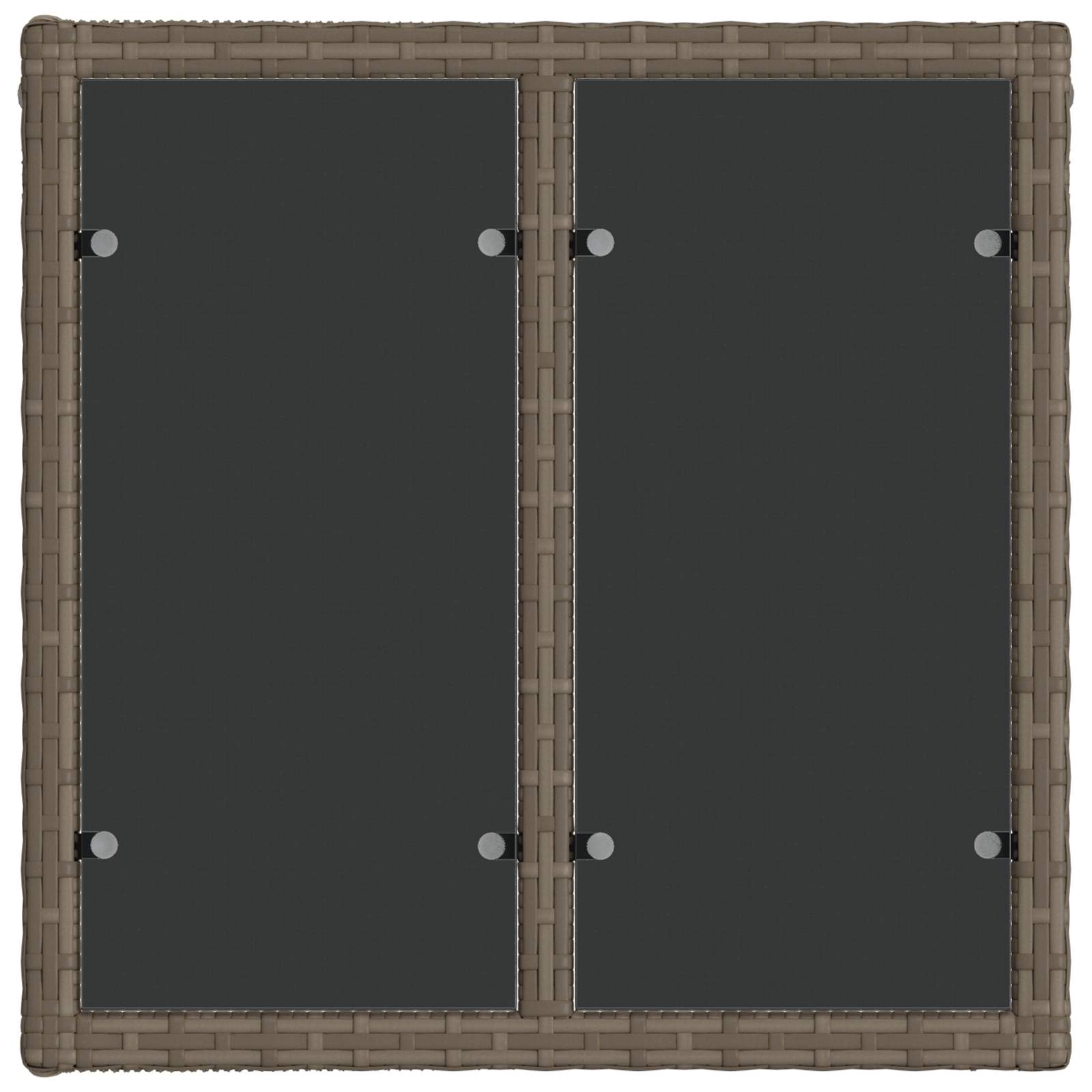 Ensemble de canapé de jardin 11 pcs Gris et Gris foncé - XIOS
