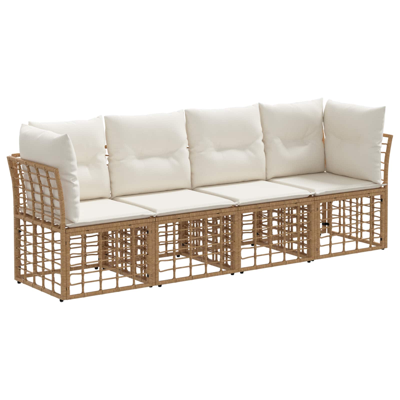 Ensemble de canapés d'extérieur Naturel Polyester - XIOS