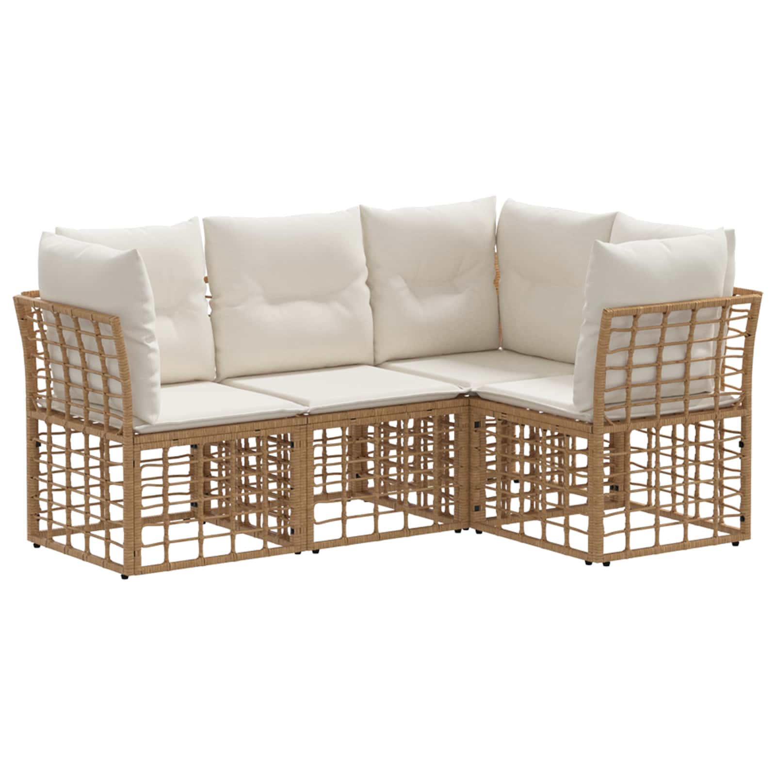 Ensemble de canapés d'extérieur Naturel Polyester - XIOS
